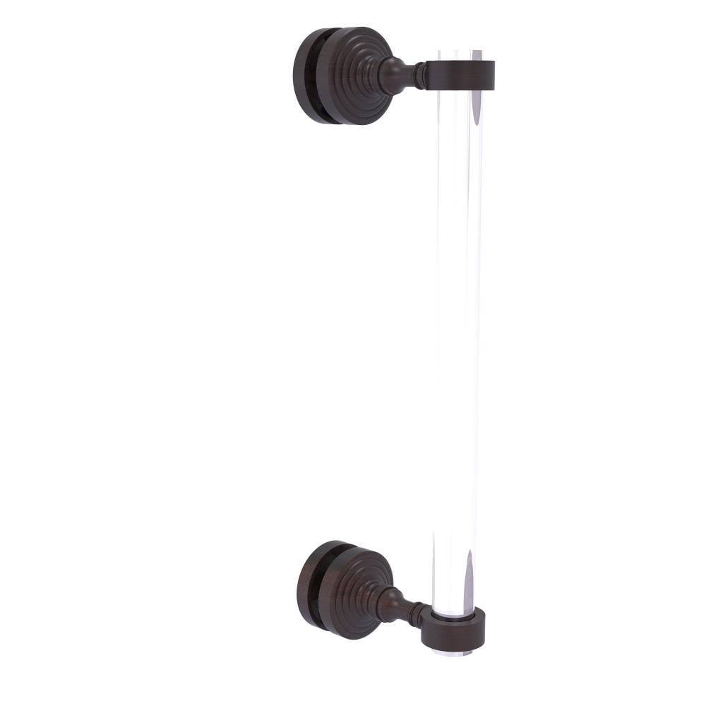 Allied Brass PG-407-12SM-VB Venetian bronze 12-Inches Hinged shower door Handle