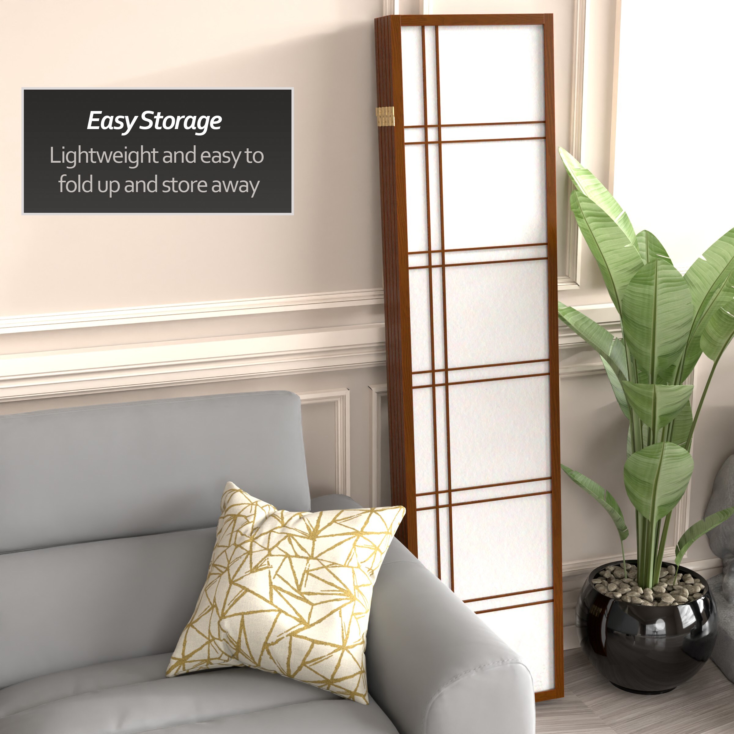 Red Lantern SSCDBLX-5P-WAL Indoor-Privacy-Screens - View #5