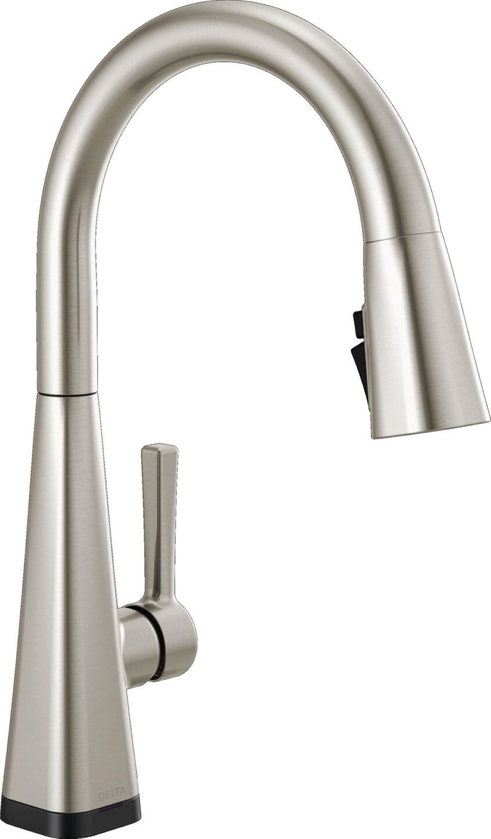 Delta 19802TLZ-SP-DST Lenta Spotshield Stainless Single Handle Deck-mount Touchless Pull-down Kitchen Faucet with Sprayer ( Deck Plate Included )