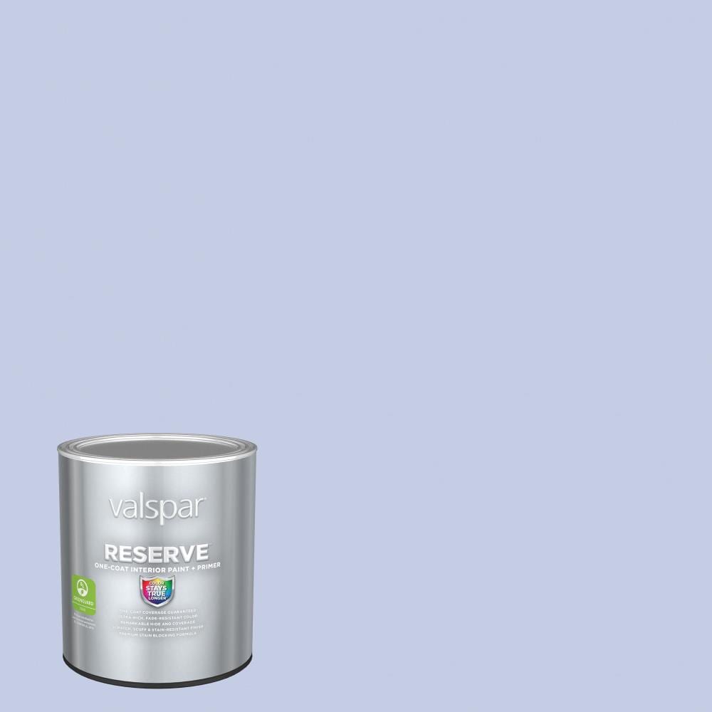 Valspar 4004-9B-2916562 Reserve Flat Twilight Mist 4004-9B Latex Interior Paint Paint + Primer ( 1-quart )