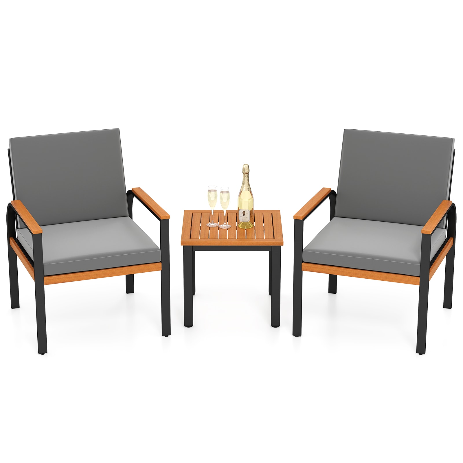 YERIVA O74761GRDH Patio-Conversation-Sets - View #2