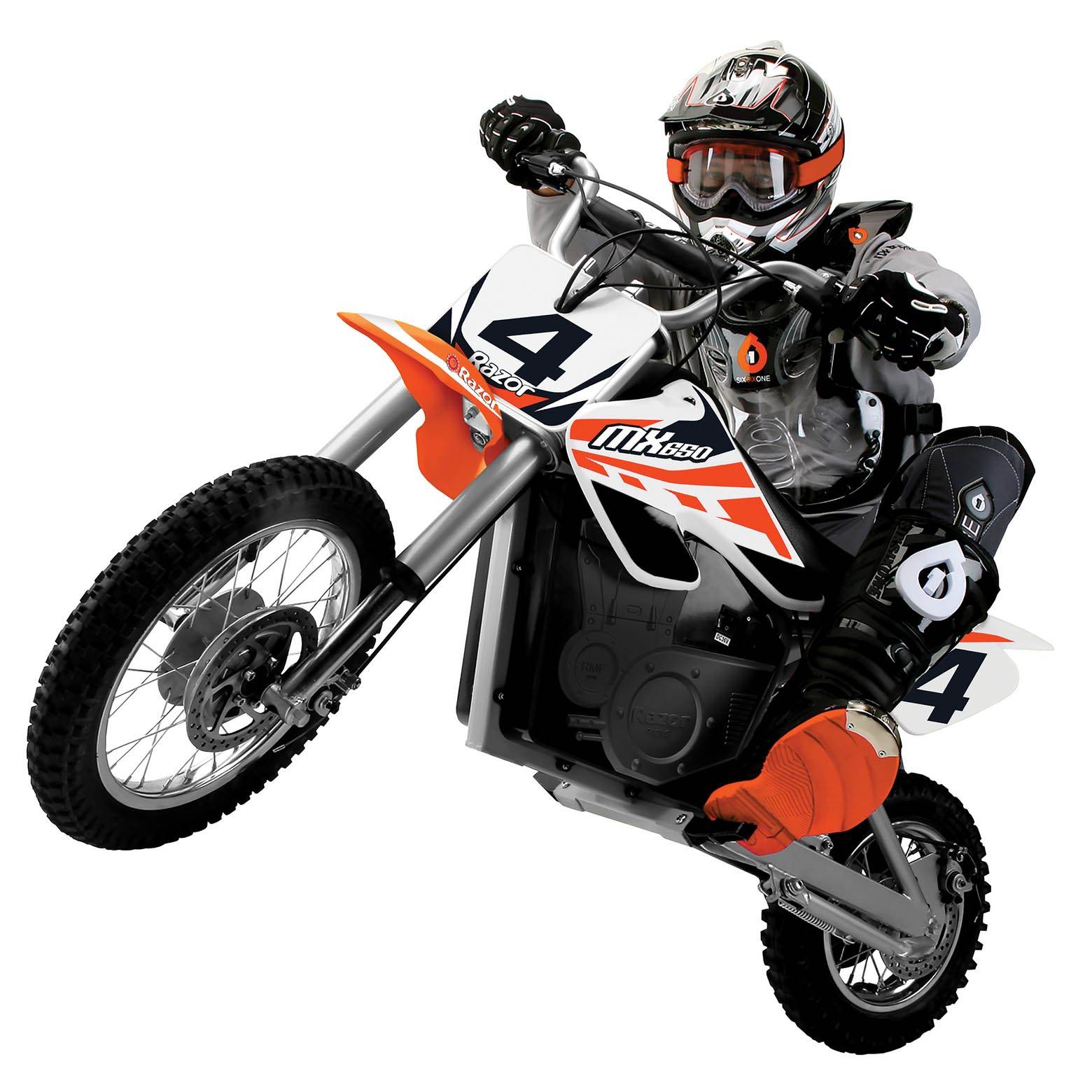Razor MX500 Dirt Rocket Adult & Teen Ride On High-Torque Electric Motocross  Motorcycle Dirt Bike, Speeds up to 15 MPH, Ages 14 and Up, Red