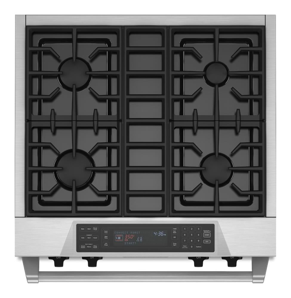 KitchenAid KDRS407VSD Dual-Fuel-Ranges - View #4