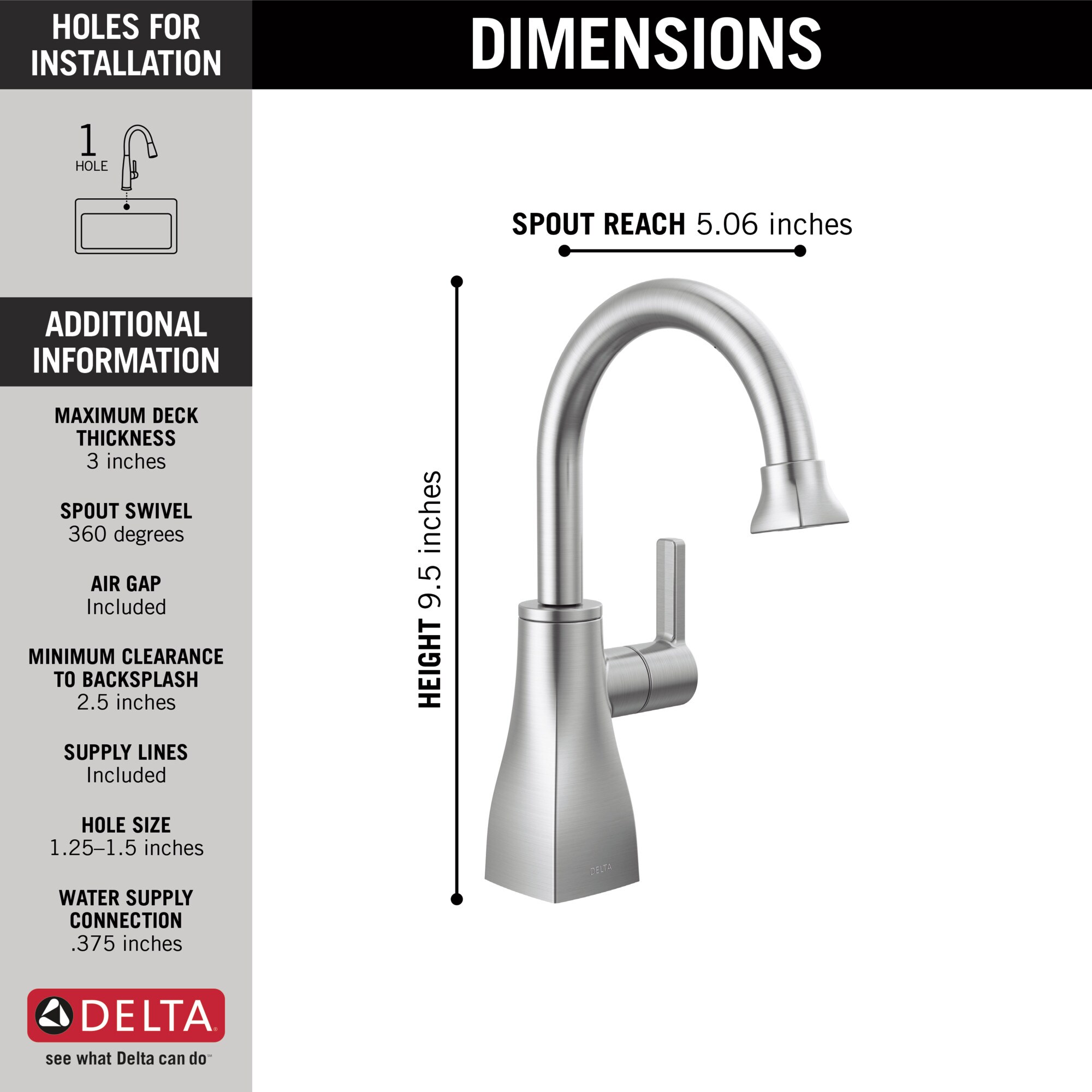 Delta 1940-AR-DST Hot-Water-Dispensers - View #3