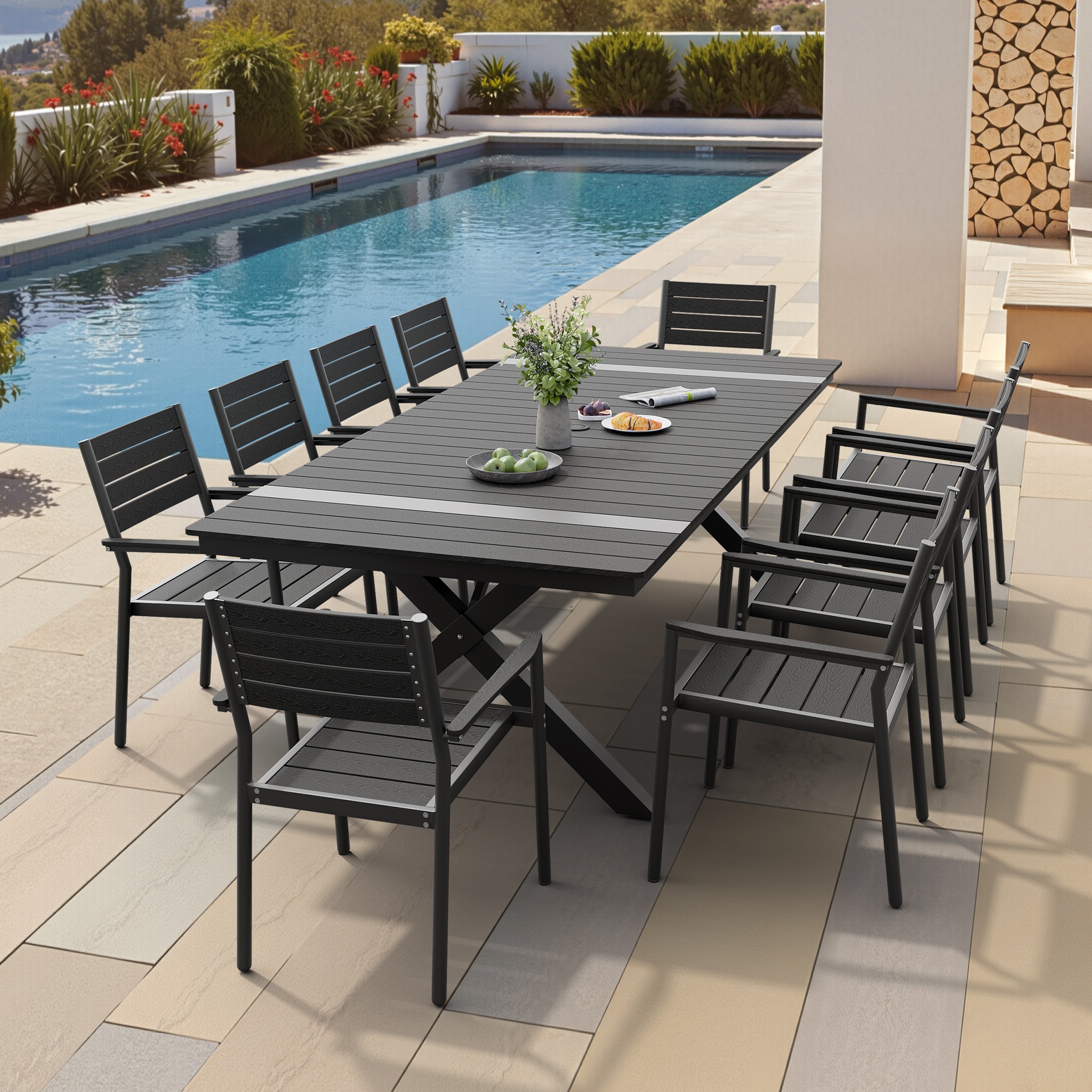 Pellebant ST25-DC038BLK-2 Patio-Chairs - View #10
