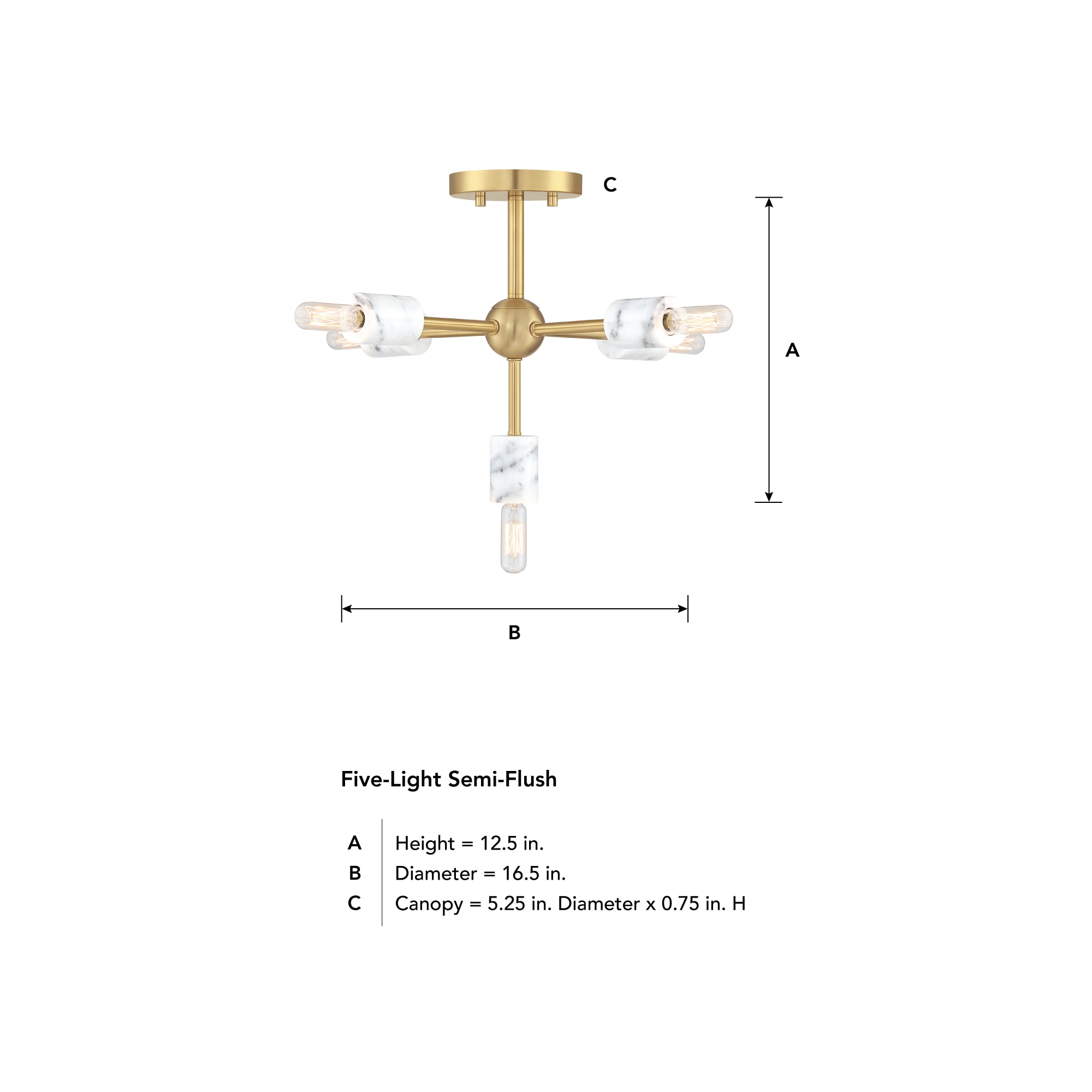 Designers Fountain D304C-SF-BG flushmounts - View #7