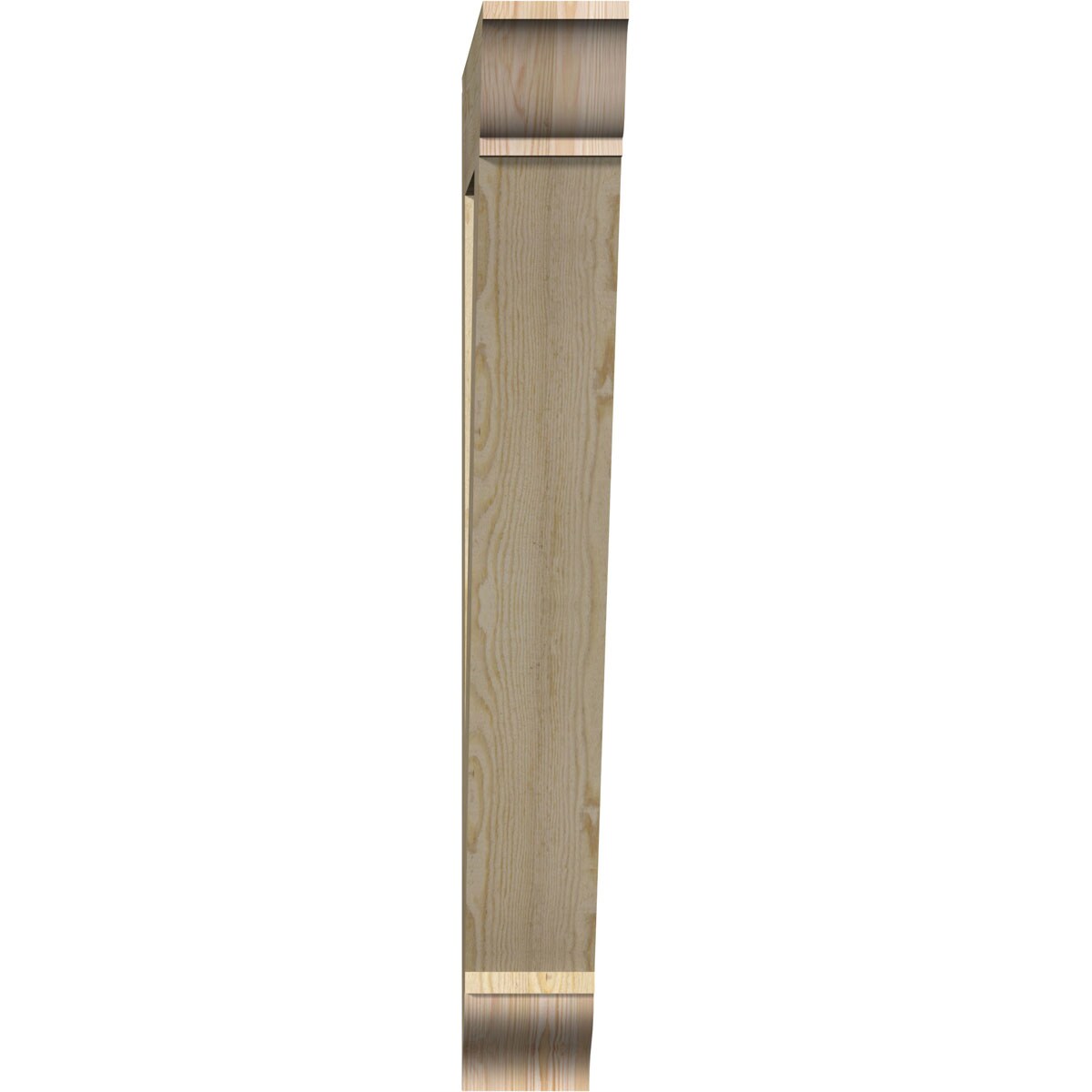 Ekena Millwork BKT06X36X48TRA01RDF Exterior-Brackets-Braces - View #2