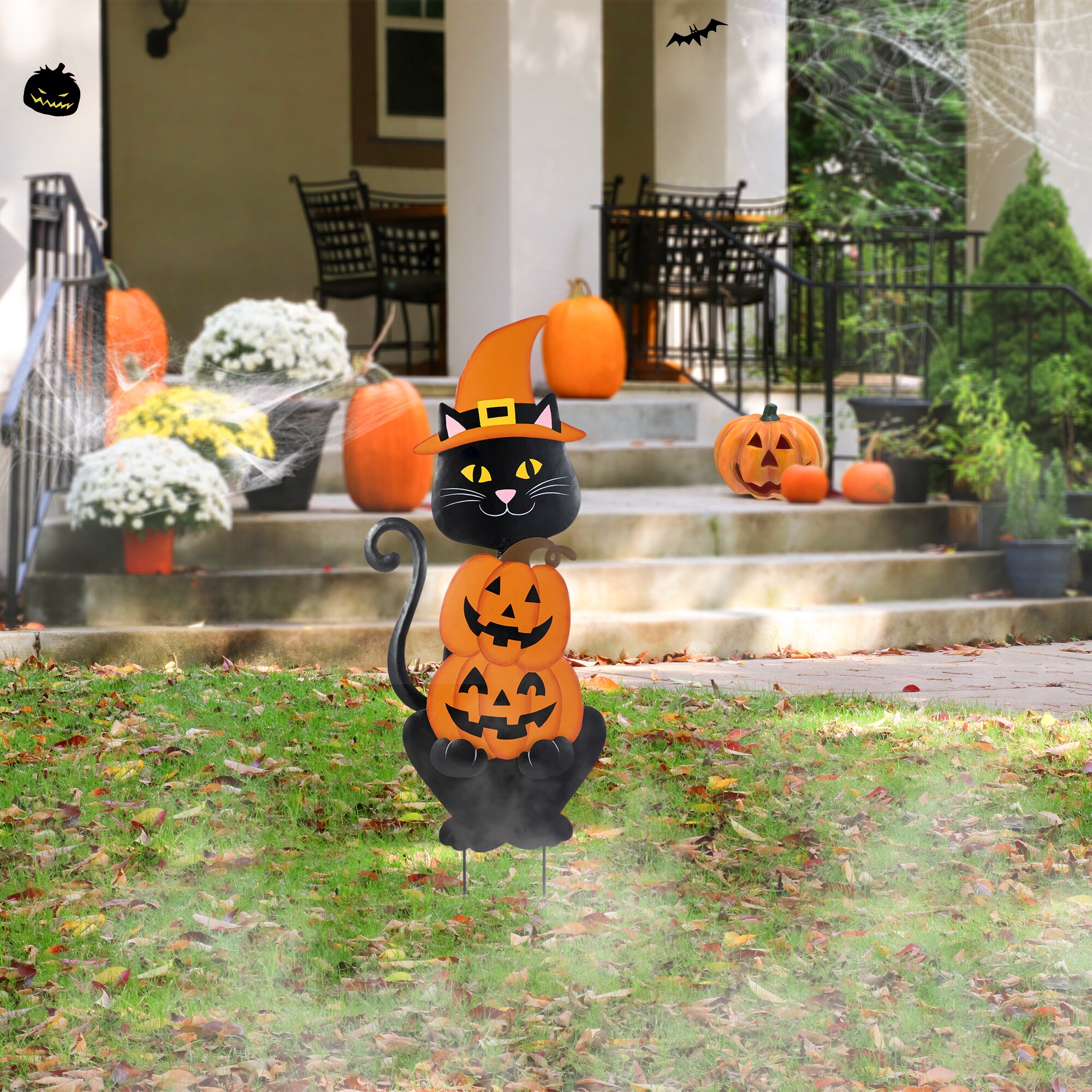 Glitzhome 2030200023 Table-Halloween-Decor - View #5