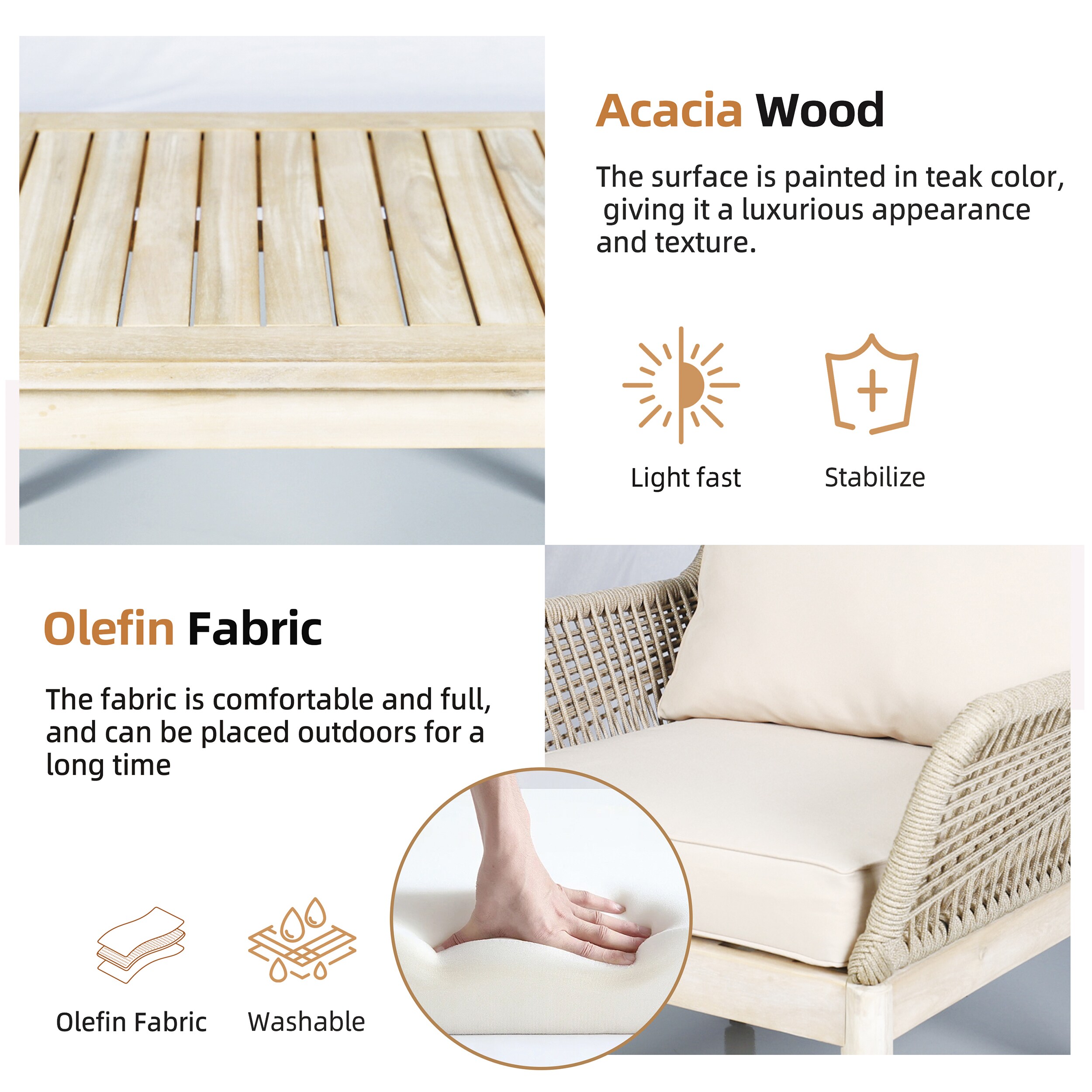 Moda Furnishings MAC-2522 Patio-Conversation-Sets - View #6