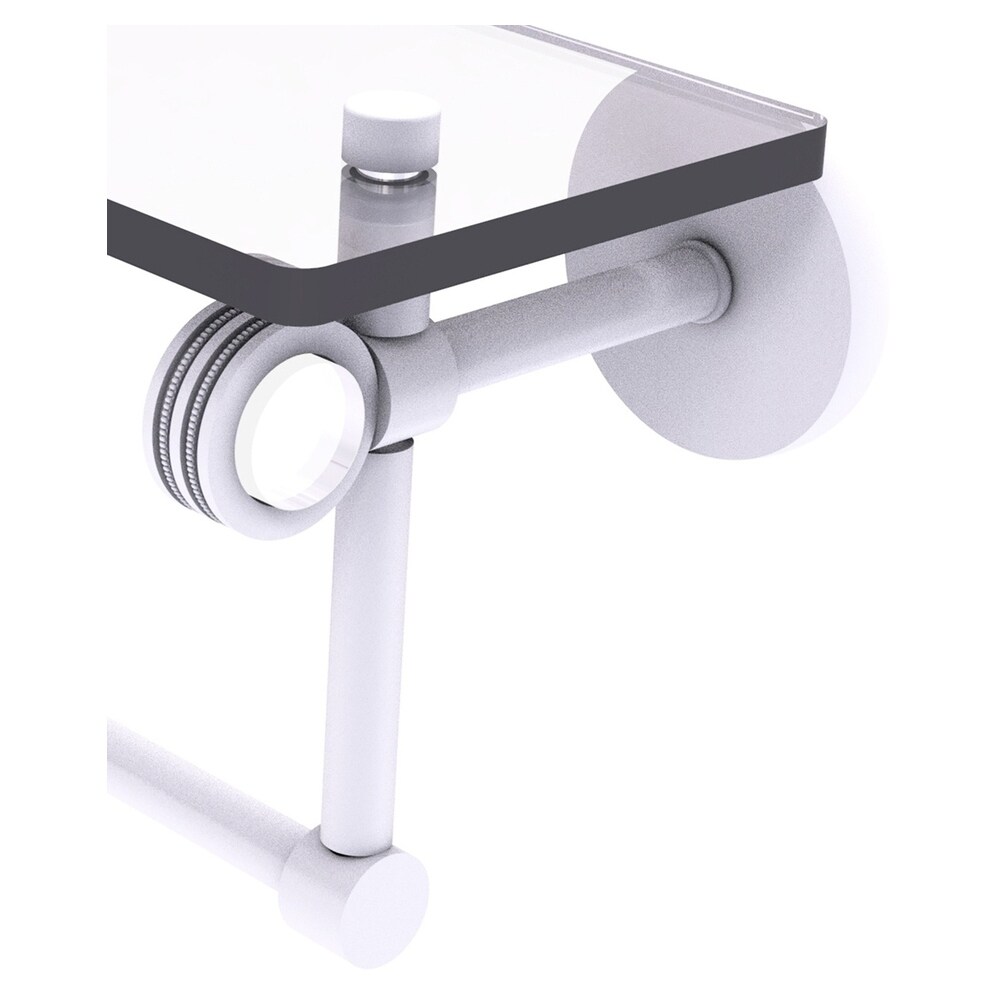 Allied Brass CV-1TBD-22-WHM Bathroom-Shelves - View #2