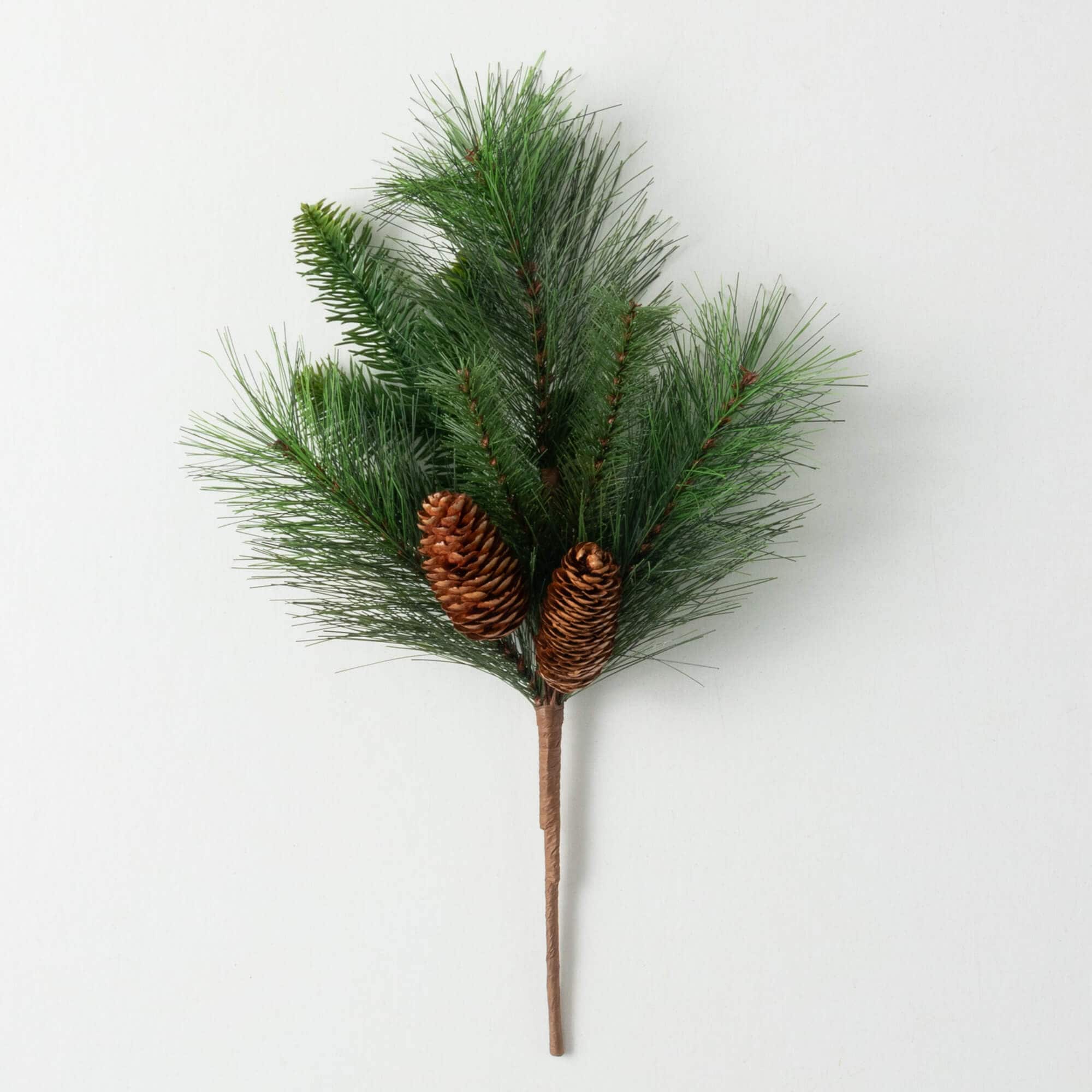 Sullivans PX1210 Green Pine needle Spray Christmas Tree Pick