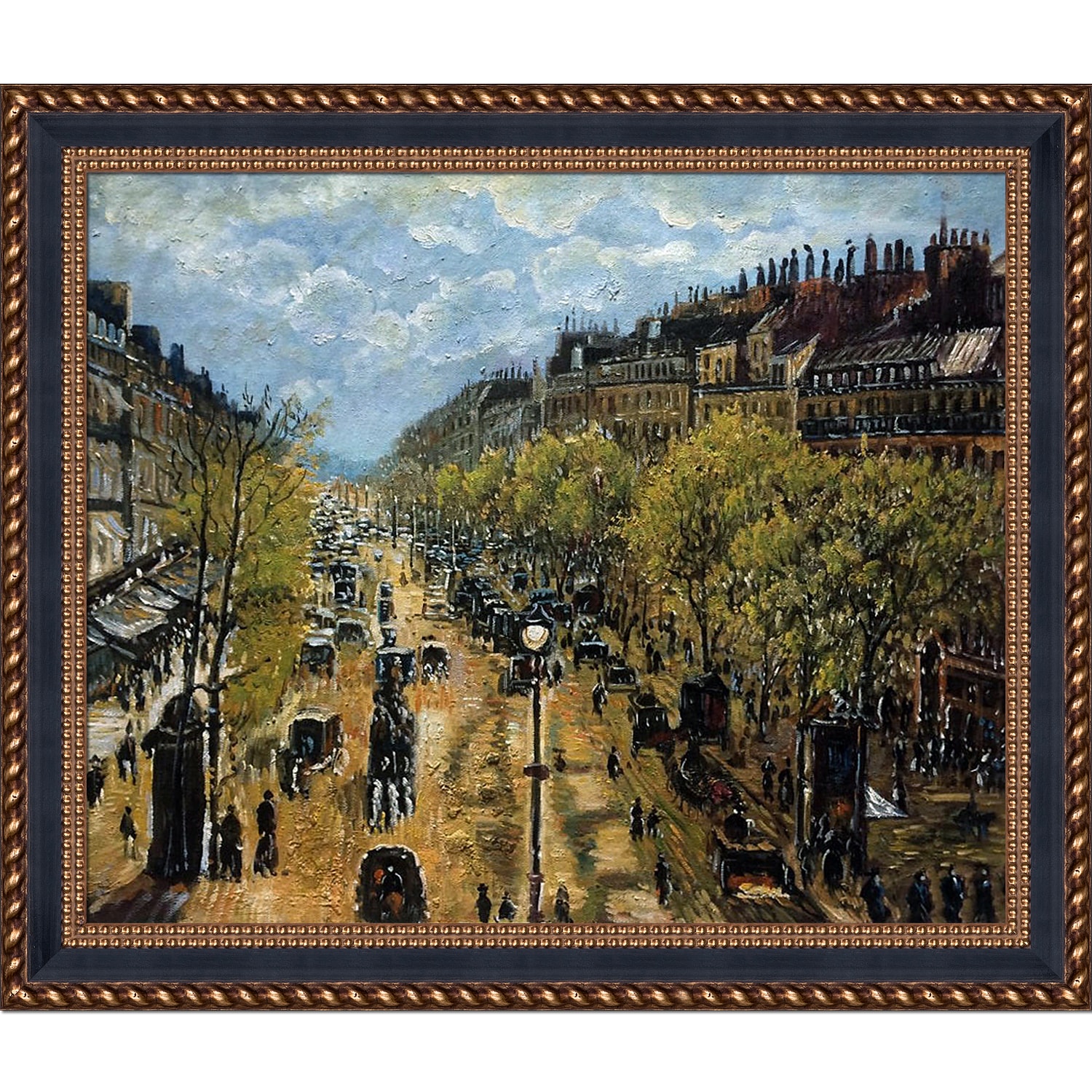 Cityscapes Paintings Handmade Oil Painting - Camille Pissarro