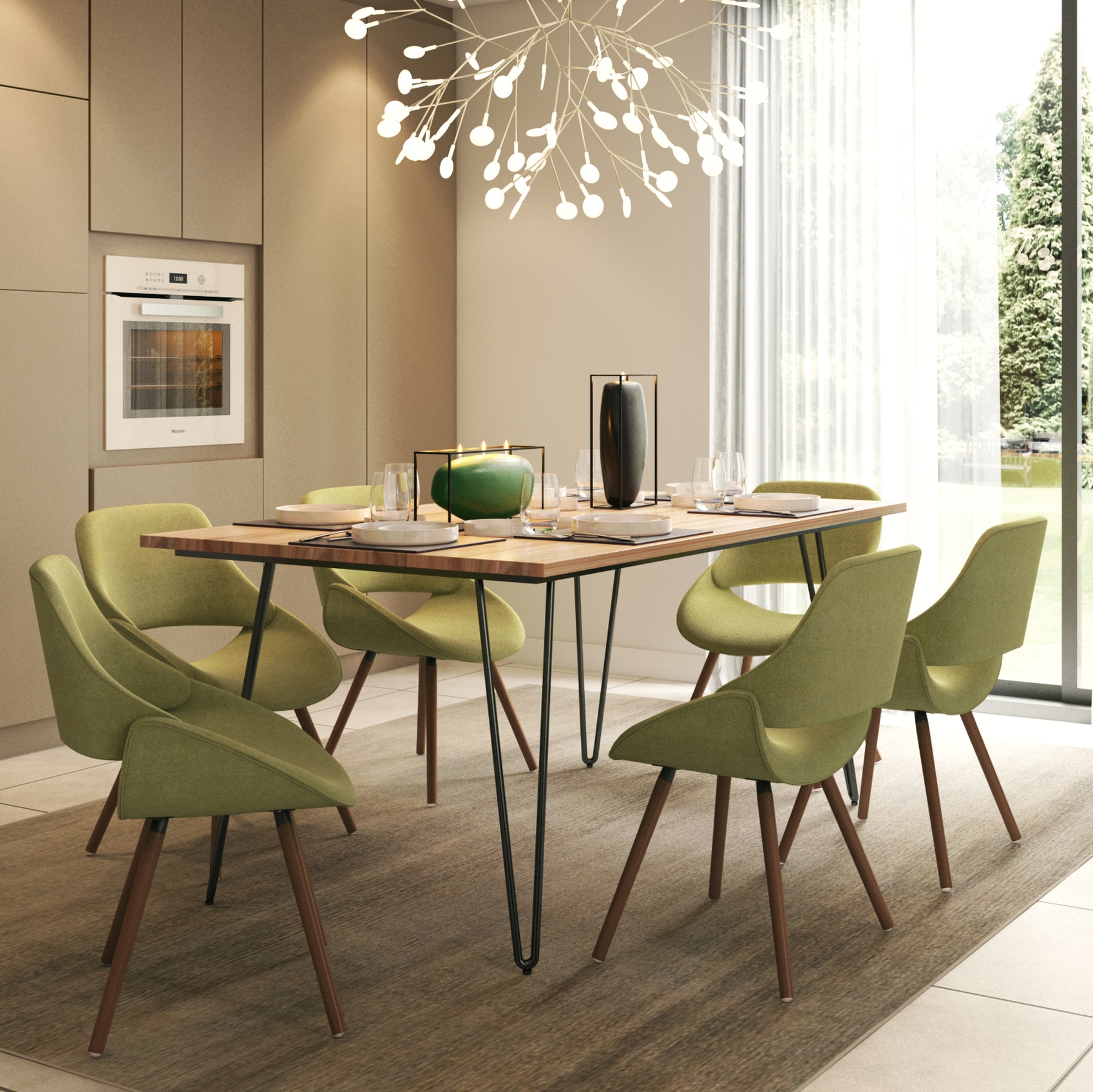 Simpli Home AXCDS7MUTNAG Dining-Sets - View #8