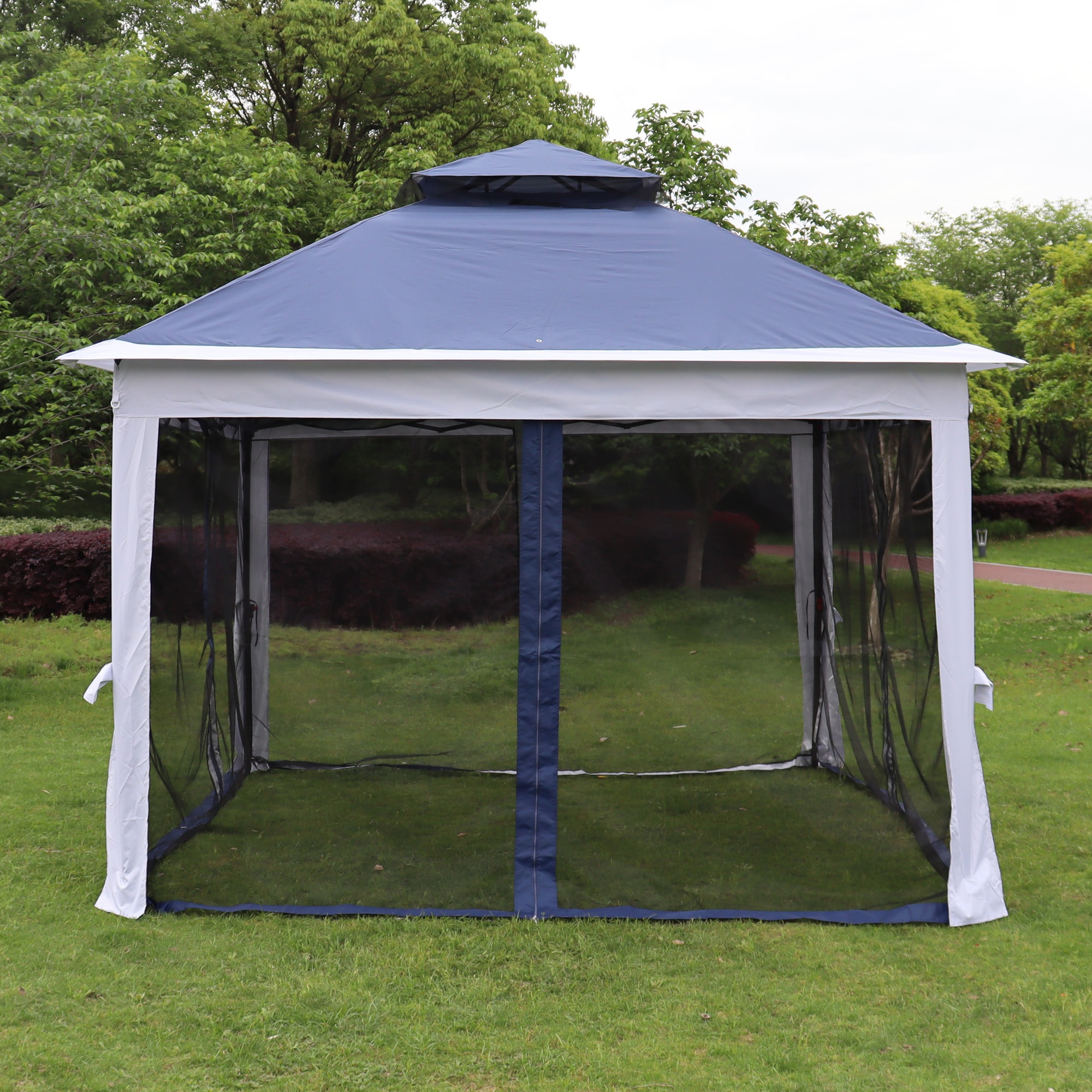 BABOOM BOM-P168164-OR Wood-Resin-Gazebos - View #4