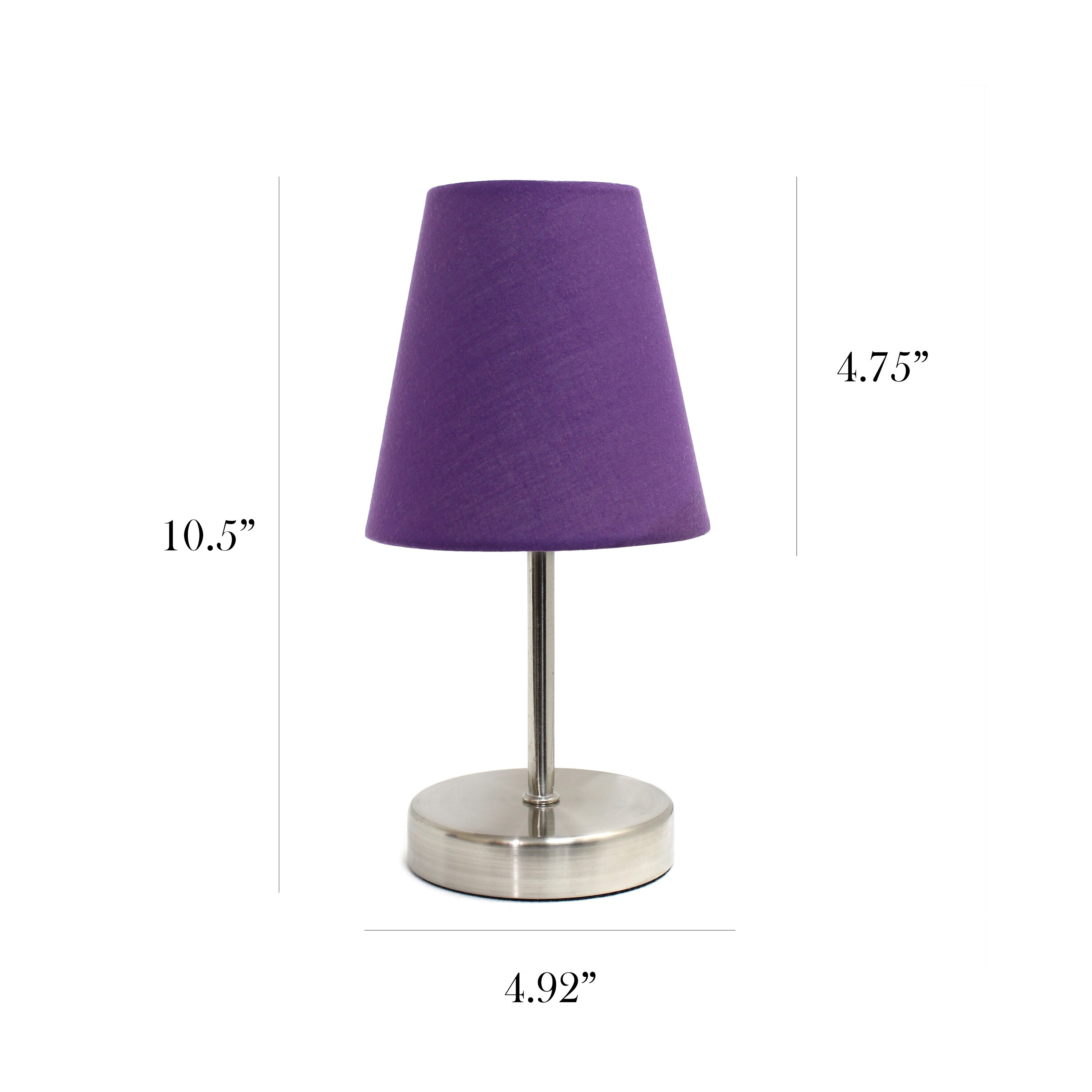 Simple Designs LT2013-PRP Table-Lamps - View #3