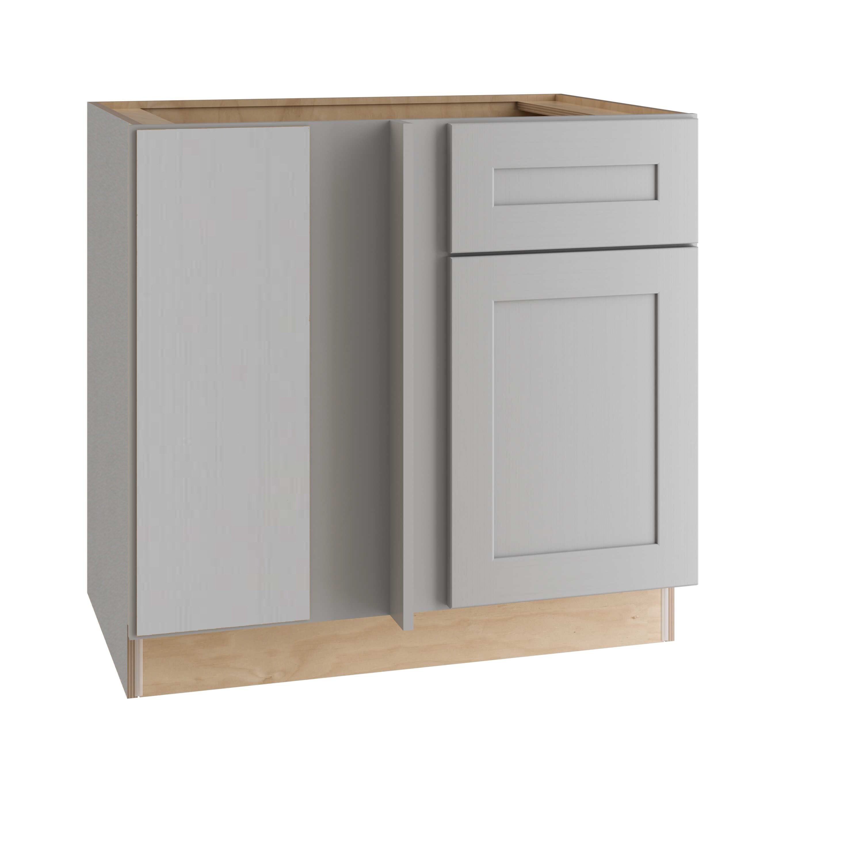 Luxxe Cabinetry Thornbury 36-in W x 34.5-in H x 24-in D Pastel Gray ...