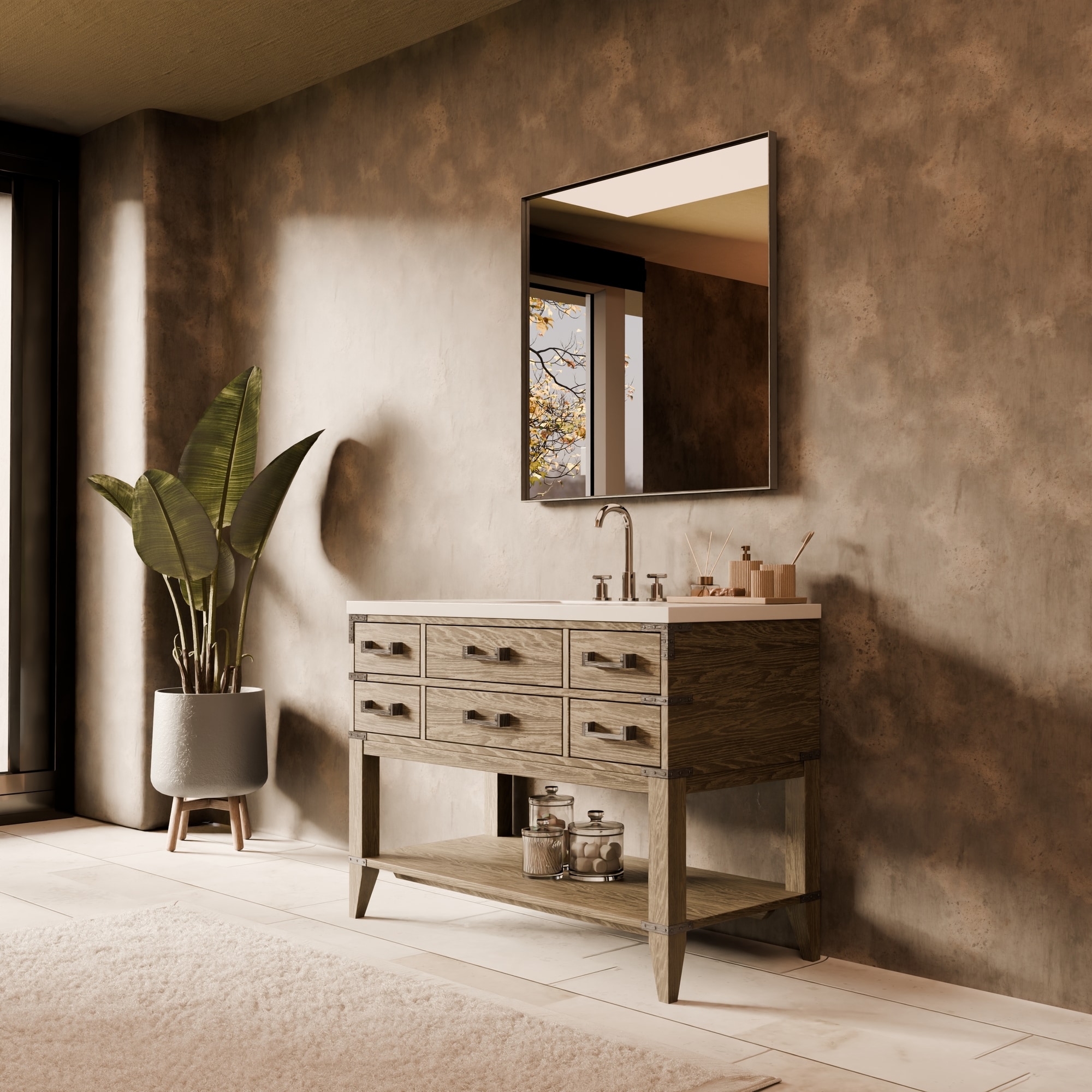 Lexora LVGR48SR201 Bath-Vanity-Combo - View #2