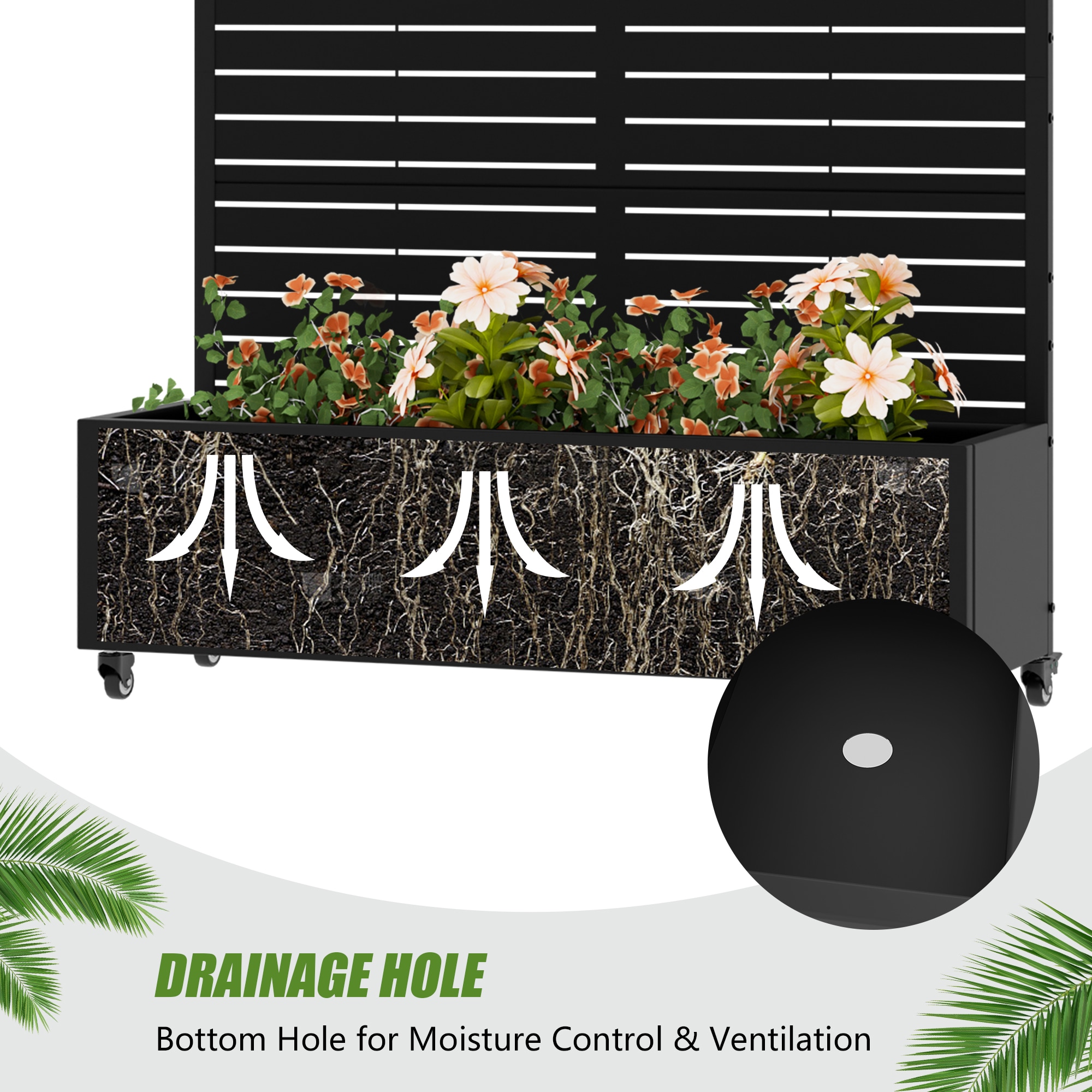 Misty Moon LW0409-RPB-ZZX040 Raised-Planter-Boxes - View #5