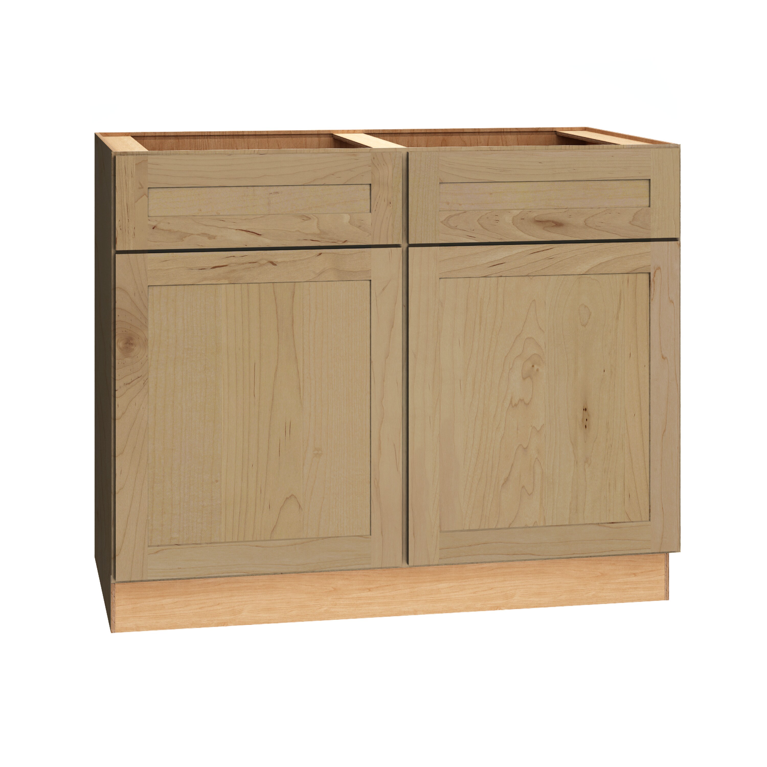 Diamond Express 331-SB42 Jamestown 42-in W x 34.5-in H x 24-in D Coastline Sink Base Fully assembled Plywood Cabinet (Recessed Panel Shaker)