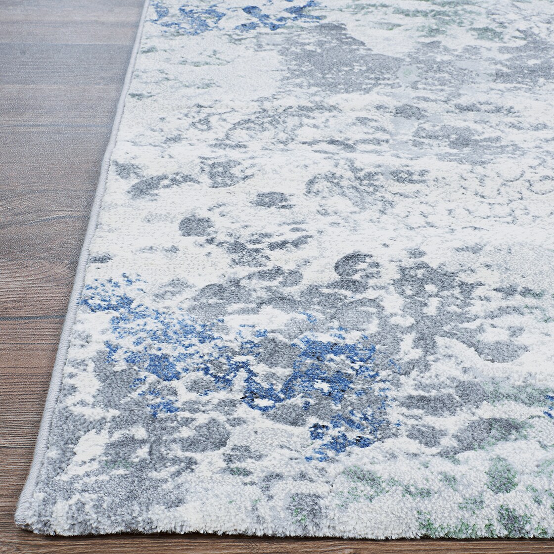 Easton Greige Luxe Runner Rug, 2'7" x 7'10", Ultra-Soft Synthetic