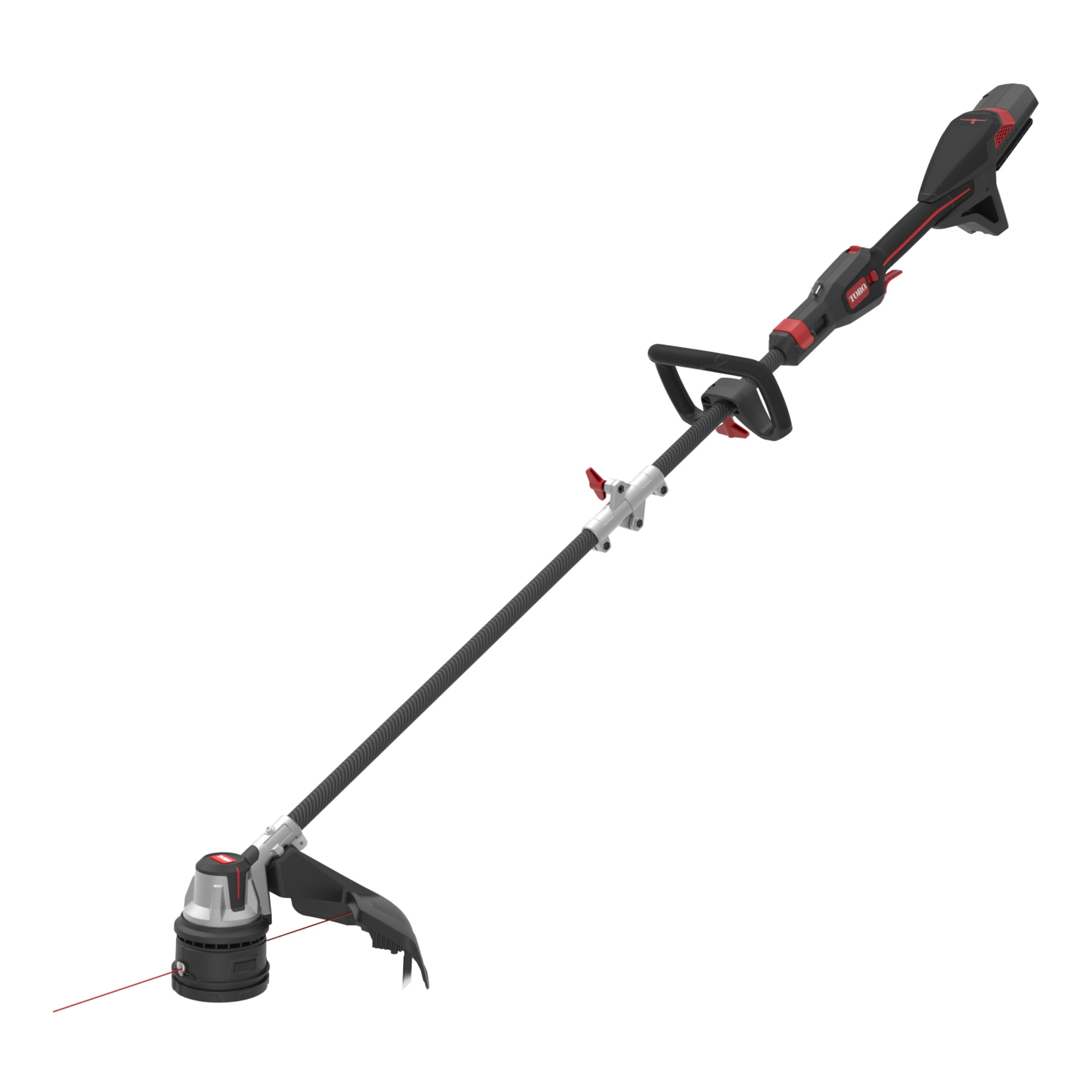 Toro 51838T Flex-Force 60-volt max 17-in Telescopic Shaft Battery String Trimmer