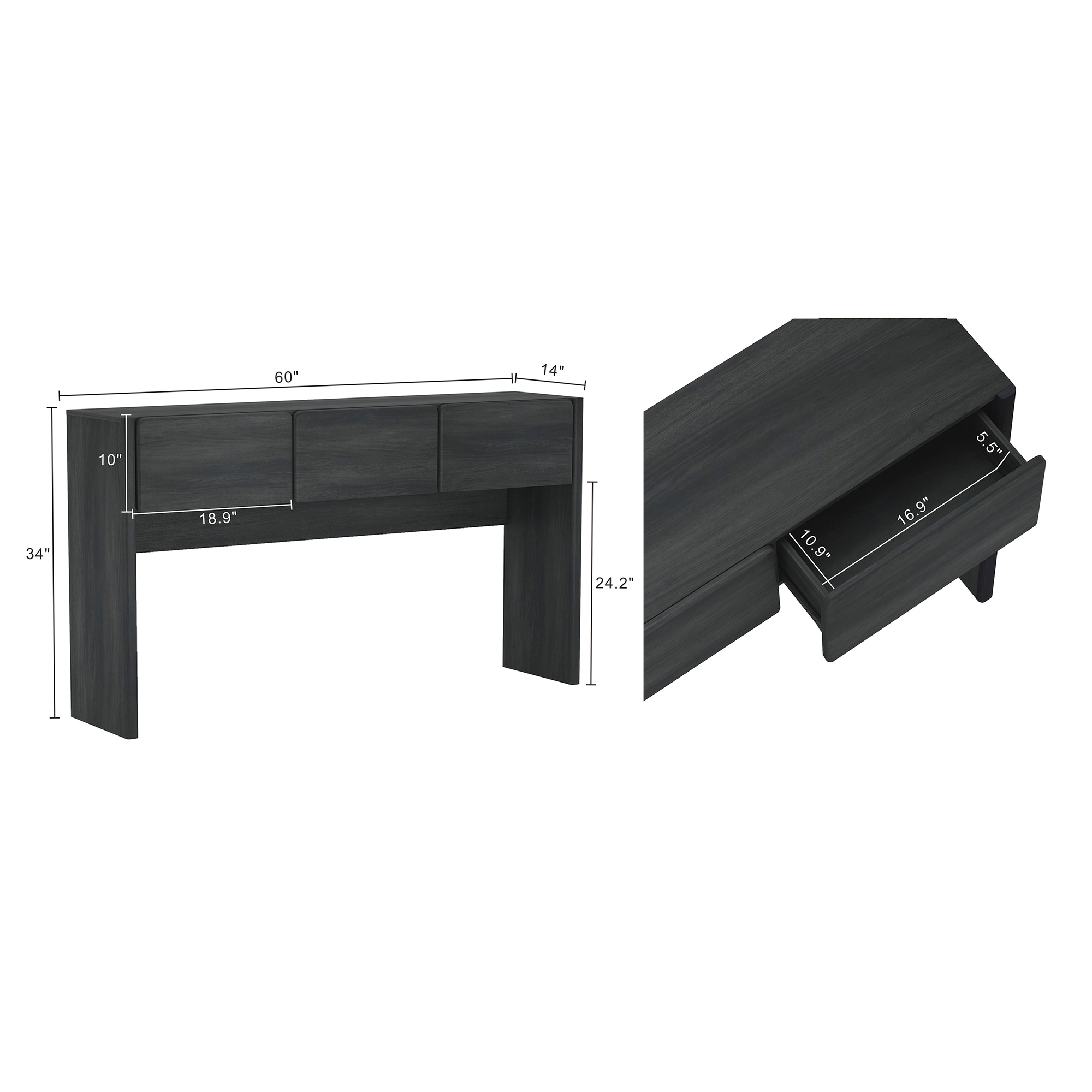 Vynxaria LS0505-36598091 Console-Sofa-Tables - View #3