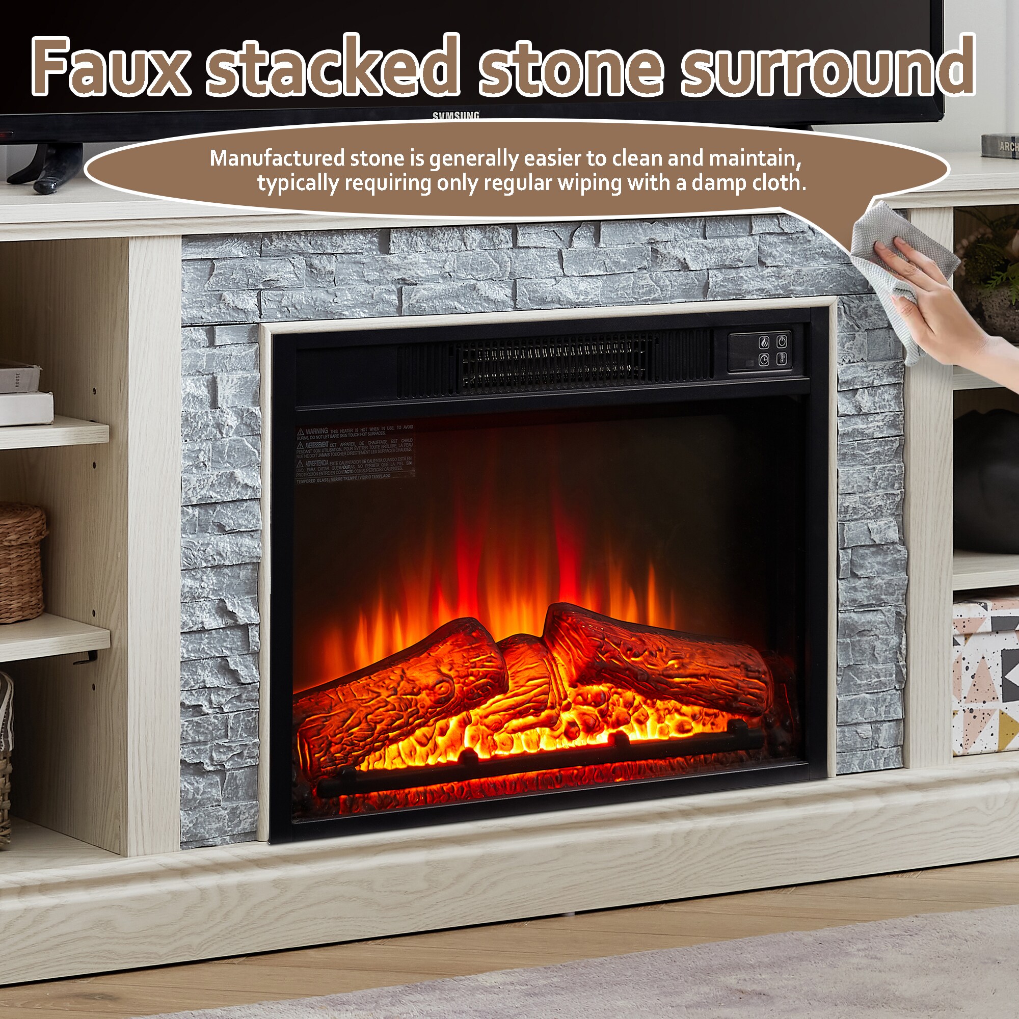 Sunrinx MG8-FP-14 Electric-Fireplaces - View #8