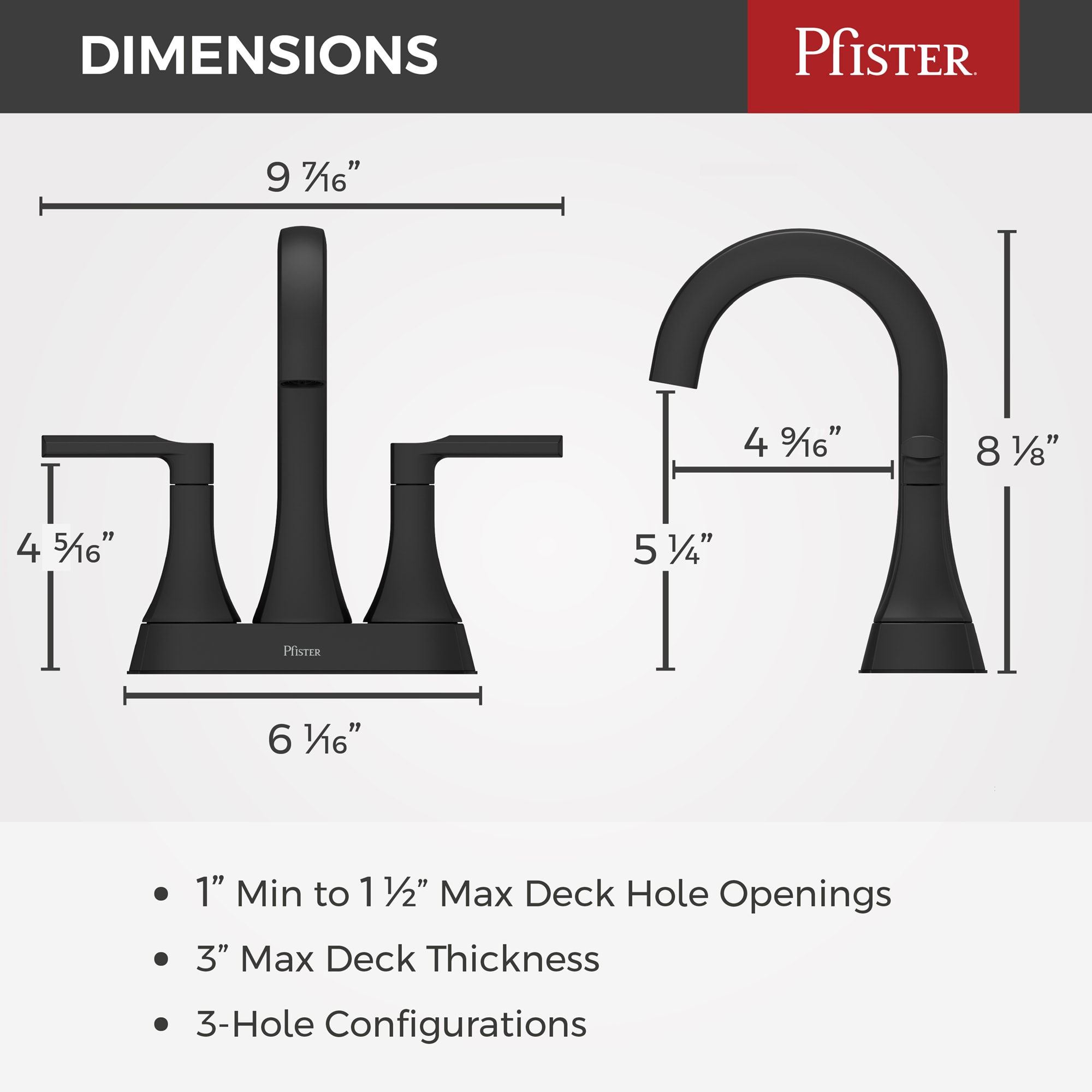 Pfister LF-048-VRIBB Lavatory-Faucets - View #5