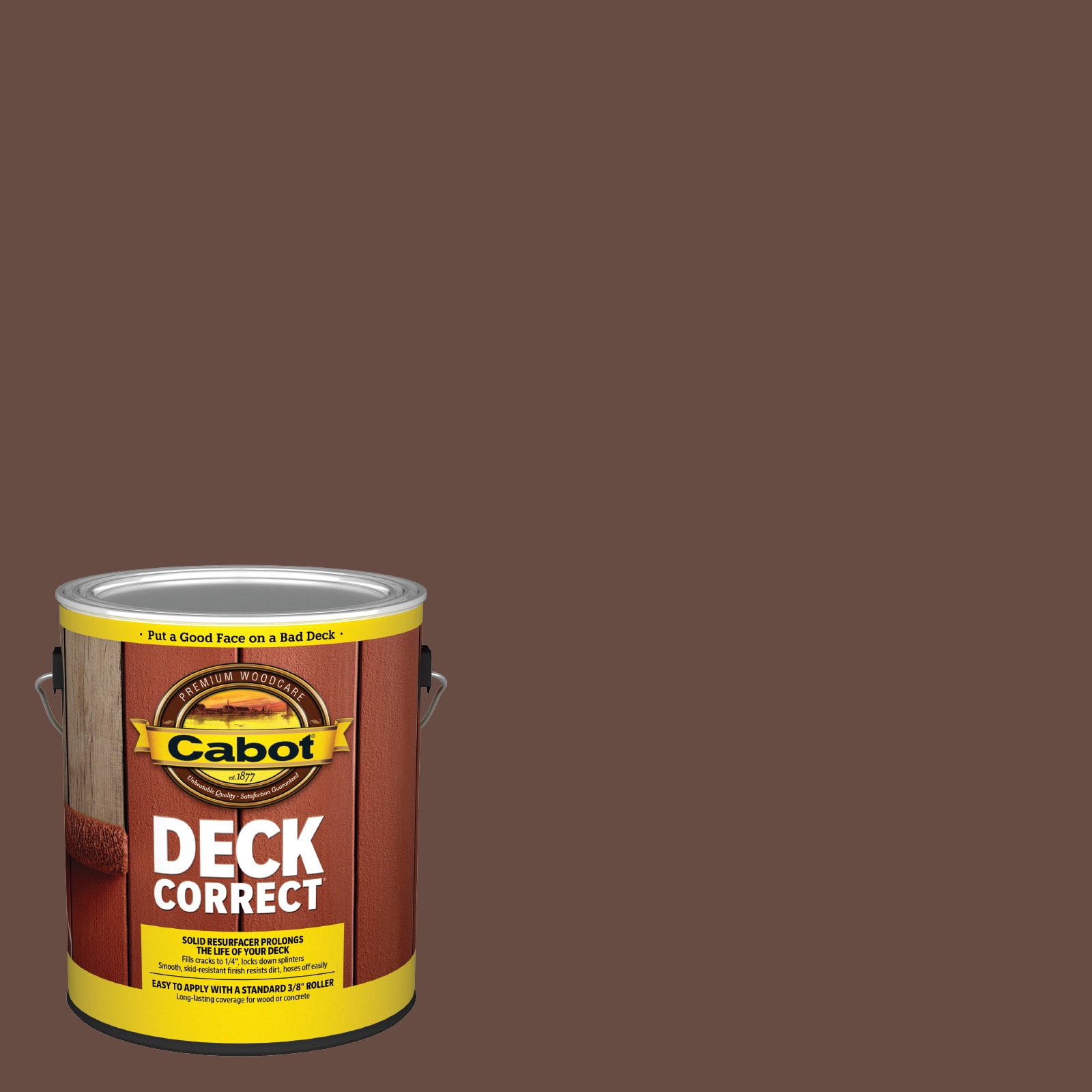 Cabot SANDSTONE-1028101 DeckCorrect Sandstone Solid Exterior Wood Stain and Sealer in One ( 1-gallon )