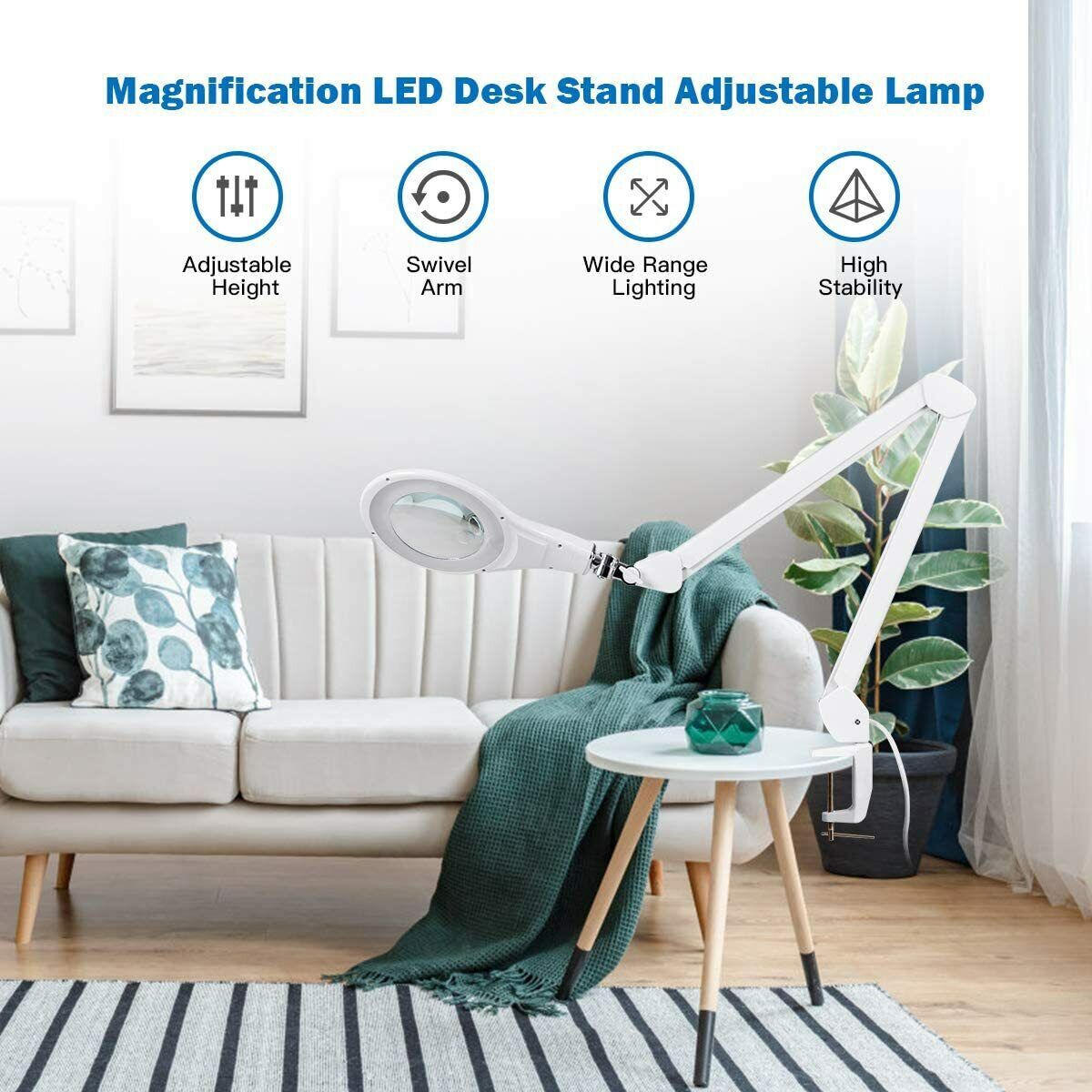 WELLFOR DZJ24554US-WH Desk-Table-Lamps - View #5