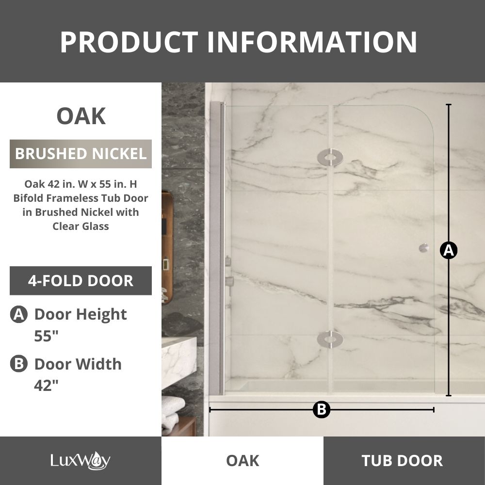 LuxWay SB0508-LUX-11 Bathtub-Doors - View #6