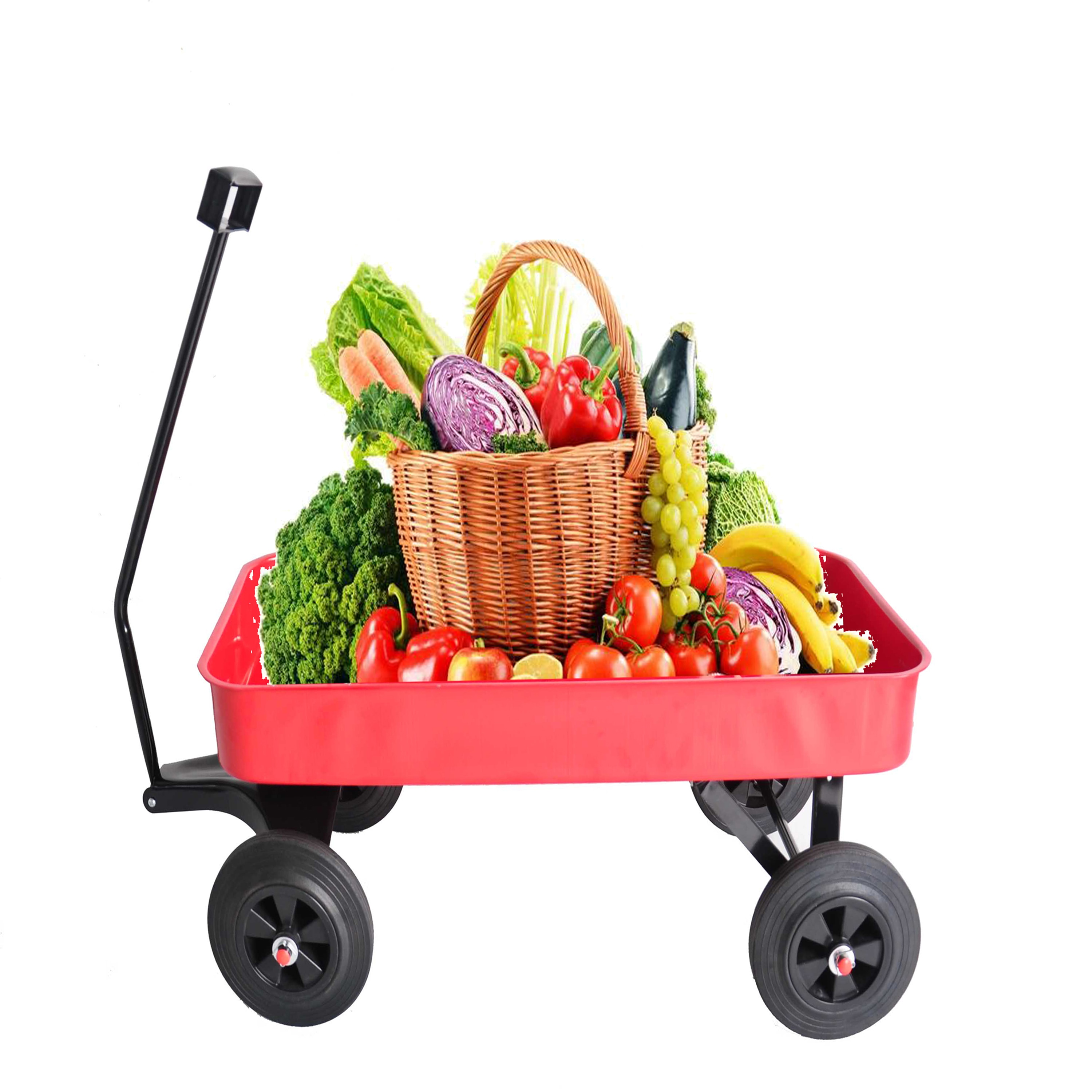 AHIOU HOME ZAZHG-33518C Albany 1.1-cu ft Steel Yard Cart