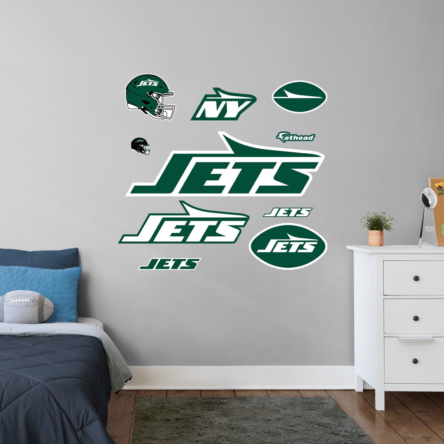 Fathead 1980-00904-003 32-Inches W x 50-Inches H Self-adhesive Multiple colors/finishes Sports Wall Decal
