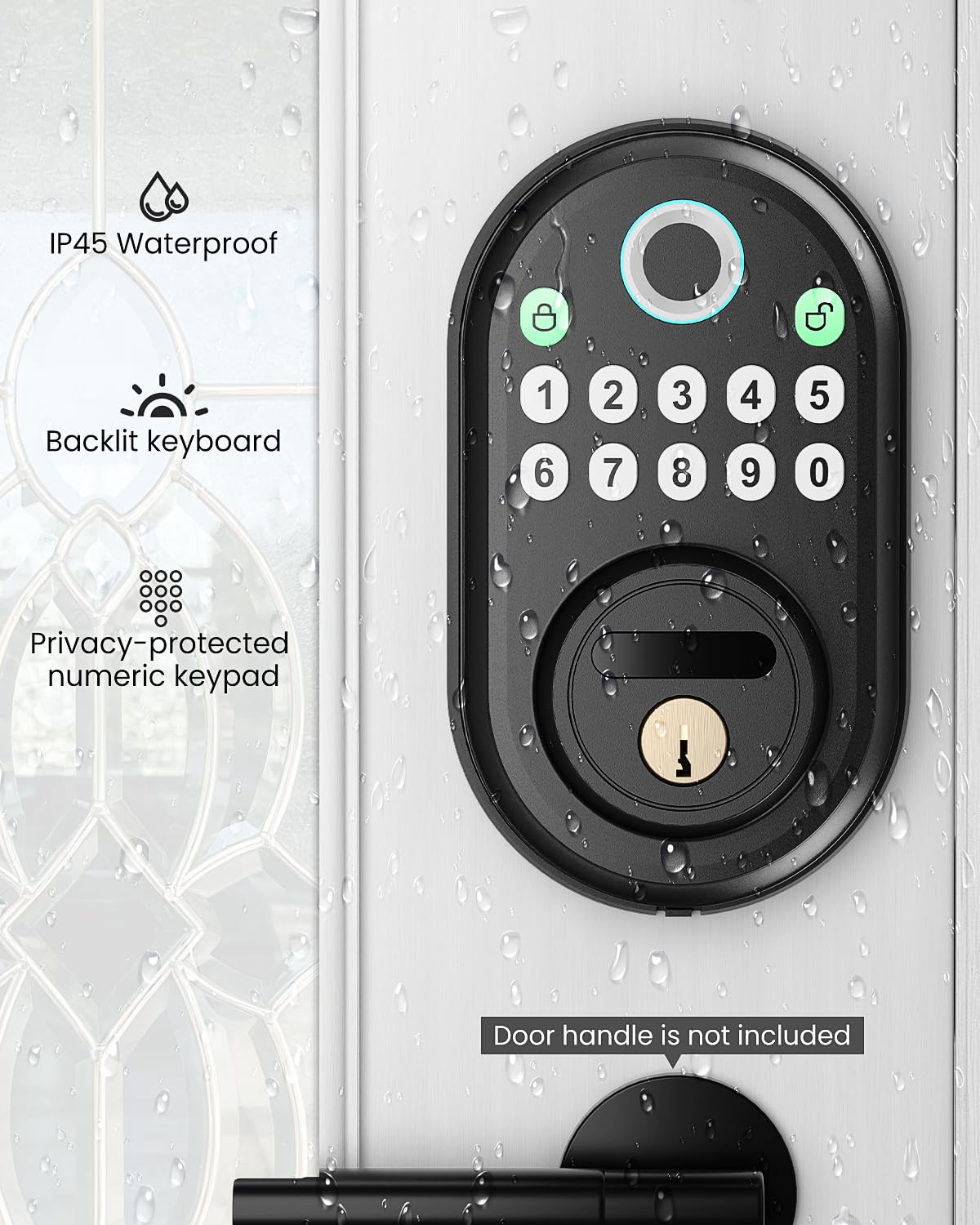 Phewnyzo LPW0804W385 Electronic-Door-Locks - View #7