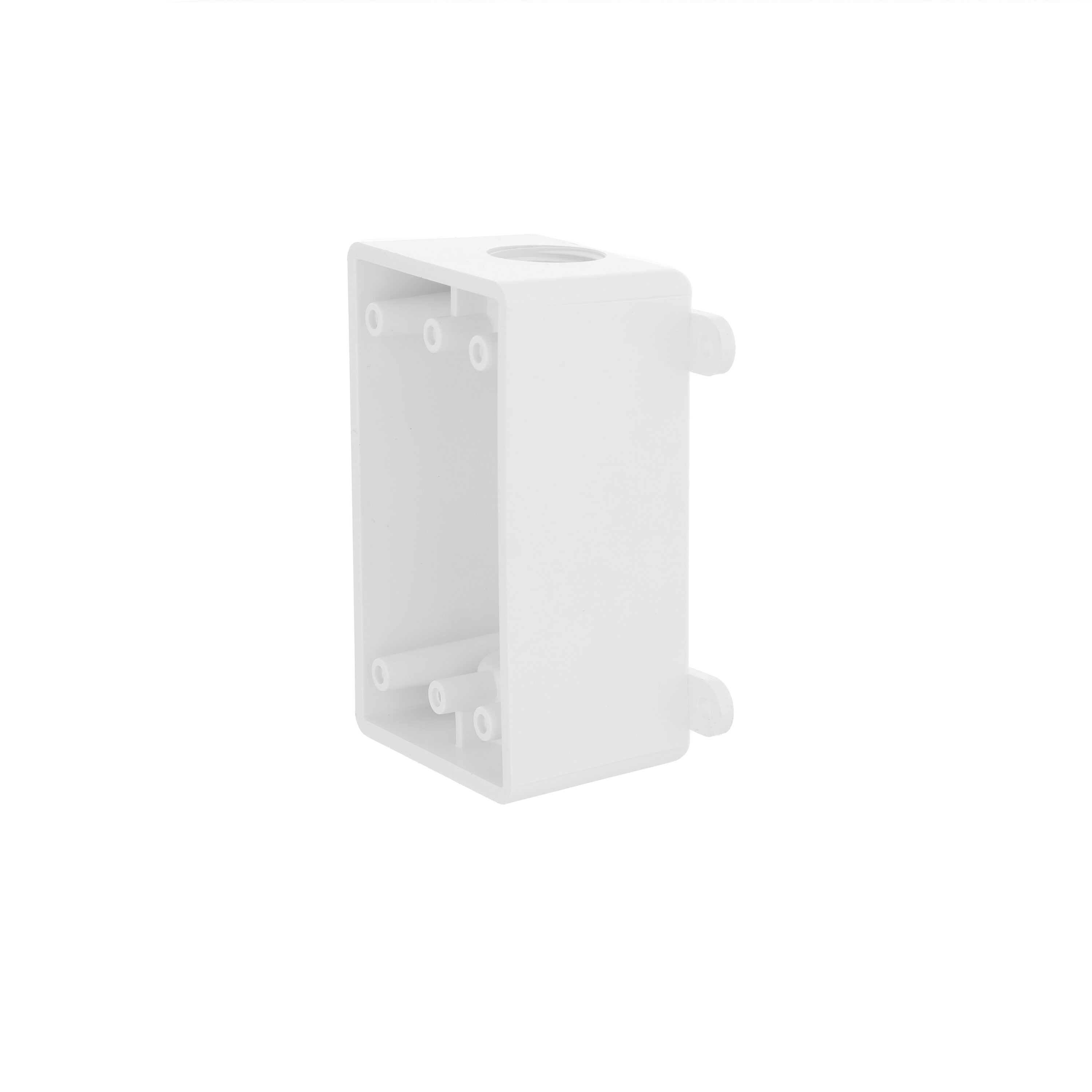 BELL 1-Gang PVC Weatherproof Electrical Box, White