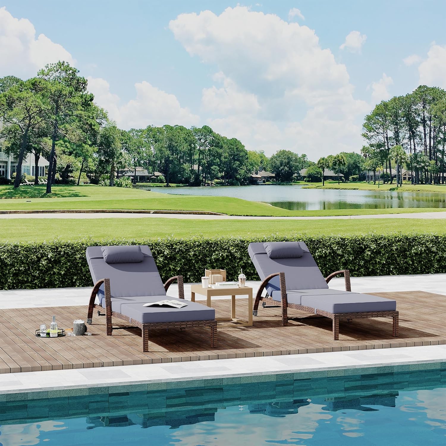 Qeetex LHF-DYQ-PPG-339D7FGR Patio-Dining-Sets - View #3