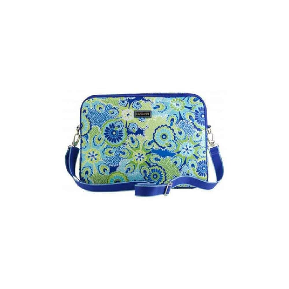  KLNCHM1008 Kalencom HDK866JAZZCOBA Hadaki Nylon 15.4 in. Laptop Sleeve Jazz Cobalt