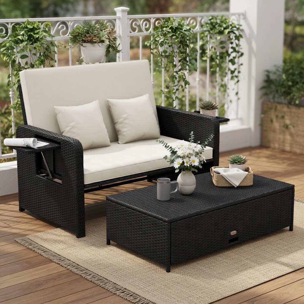 Choco Moon 6250179099563 Patio-Conversation-Sets - View #3