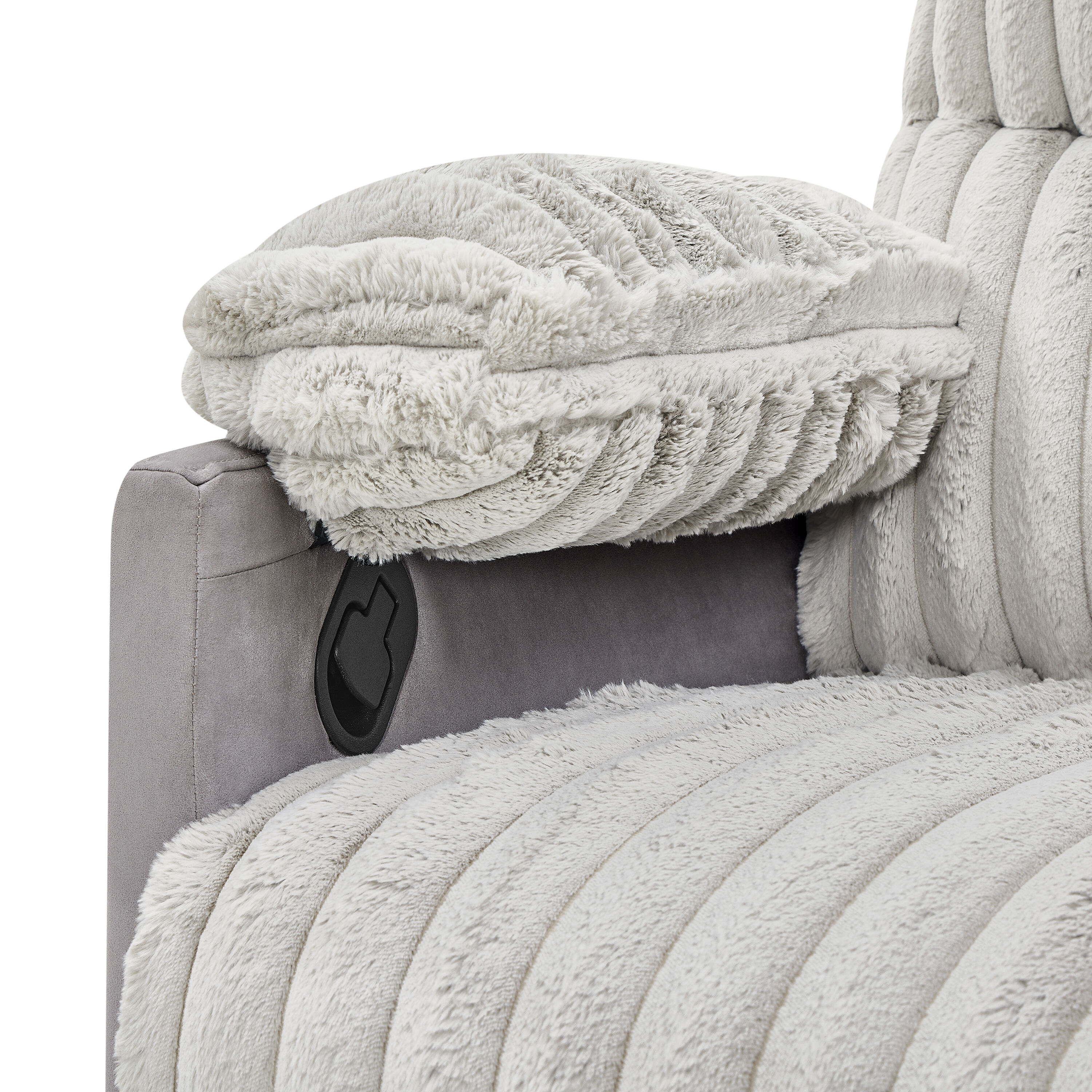 Roundhill Furniture LRH4131GY recliners - View #9