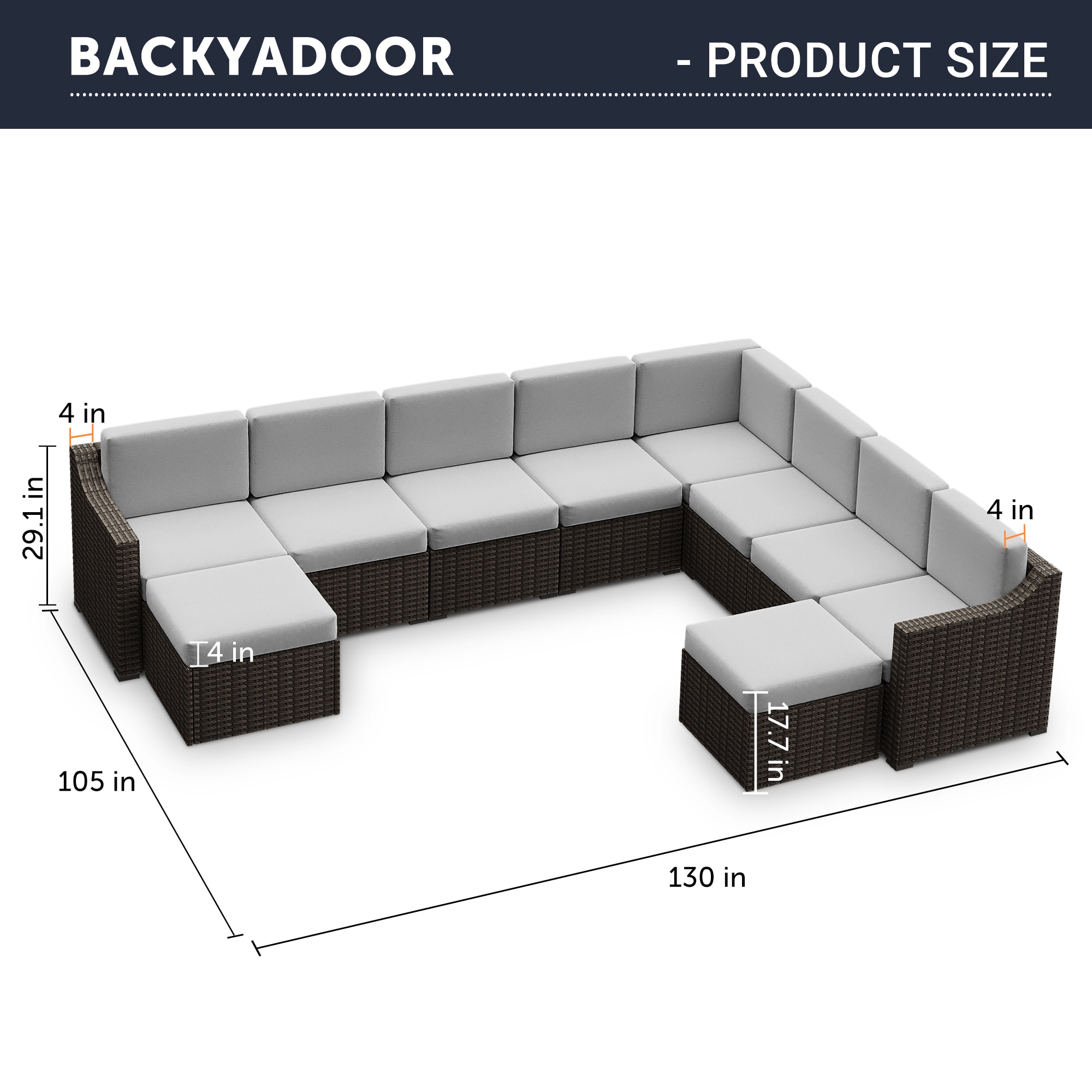  EL-SF10-ZG-WL3 Patio-Conversation-Sets - View #10