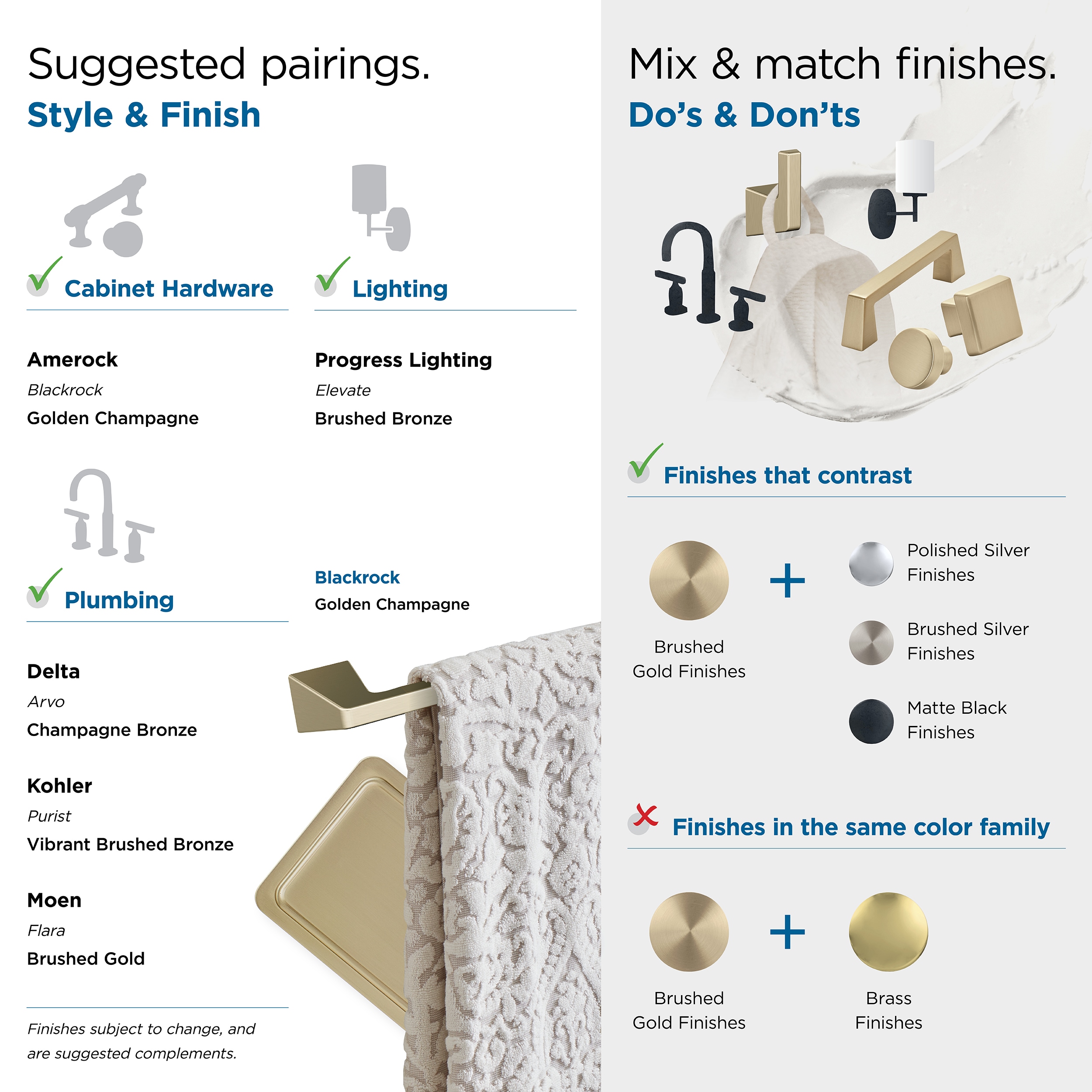 Golden Champagne Pivoting Double Post Toilet Paper Holder