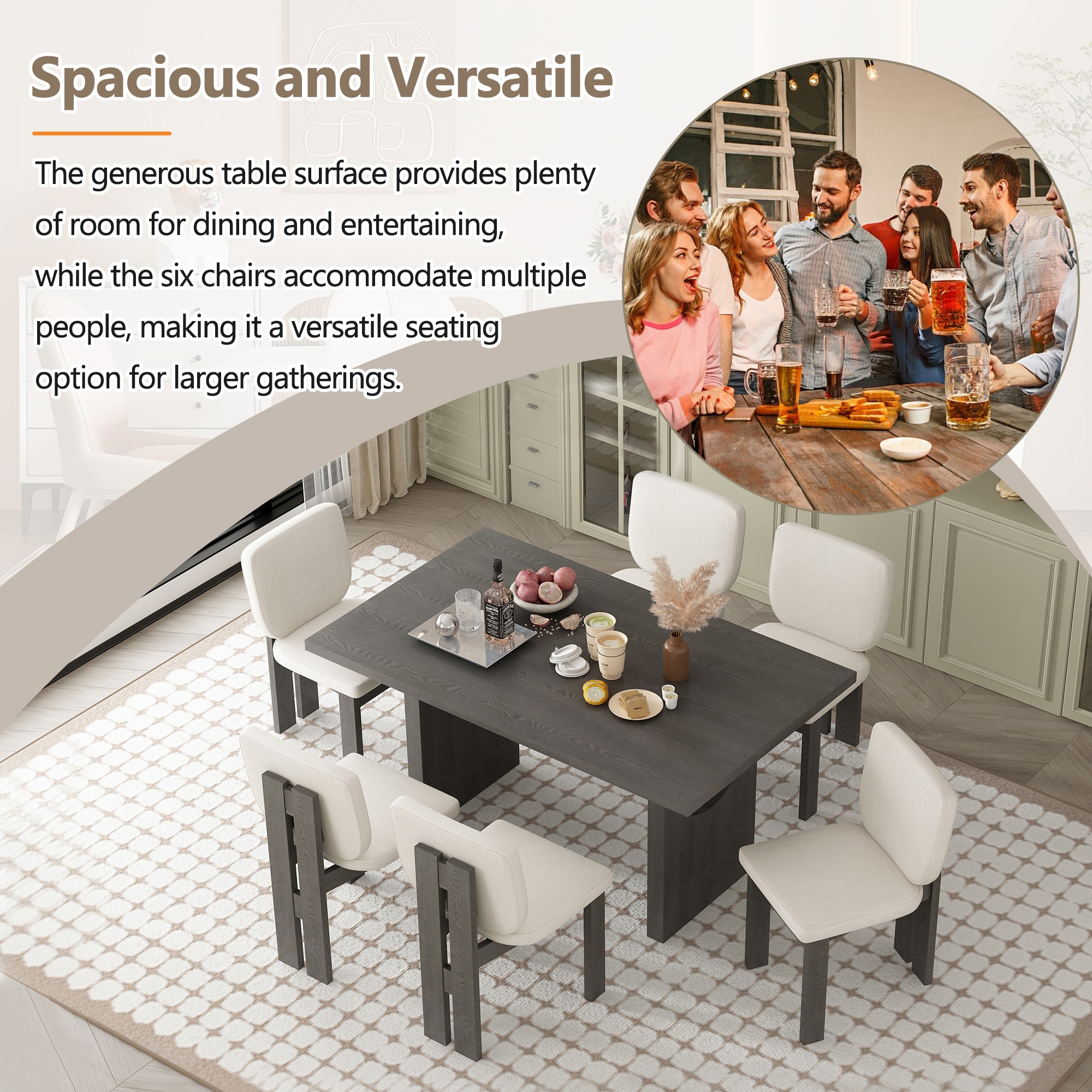 SINOFURN SYA330149GY Dining-Sets - View #5