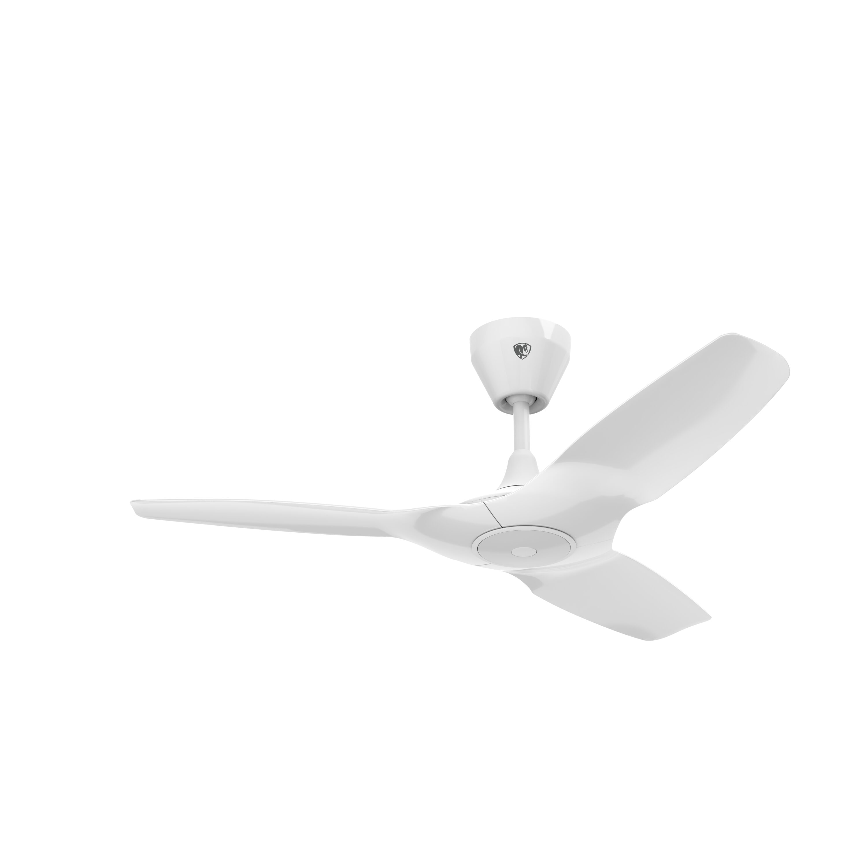 Big Ass Fans 810013337136 Haiku L 44 Integrated LED Smart White with White Blades Ceiling Fan With Light - Remote Included ( 3 -Blade )