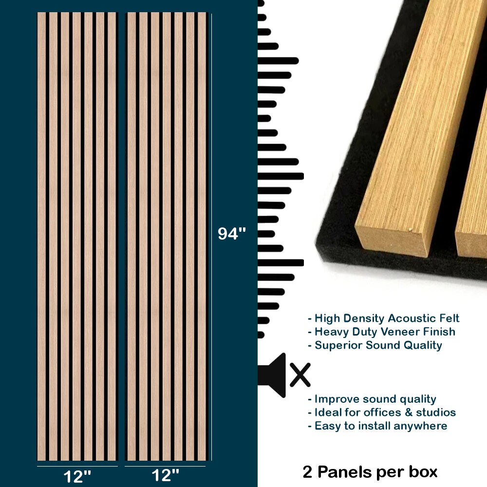 HIGHLANDERHOME ACP001LCOLDOAK12X94 Wall-Planks - View #2