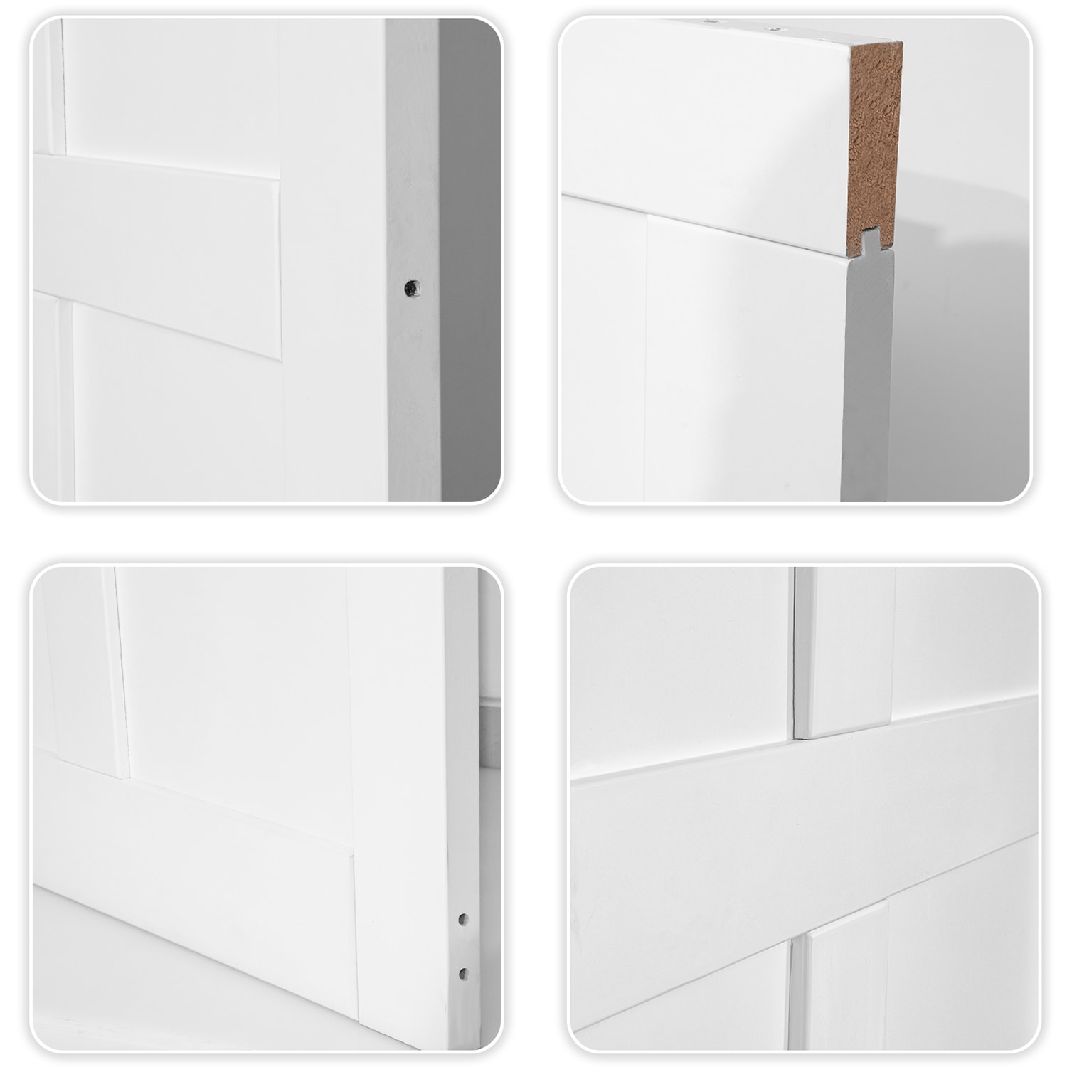 SINOFURN SYB590001WT Barn-Doors - View #6