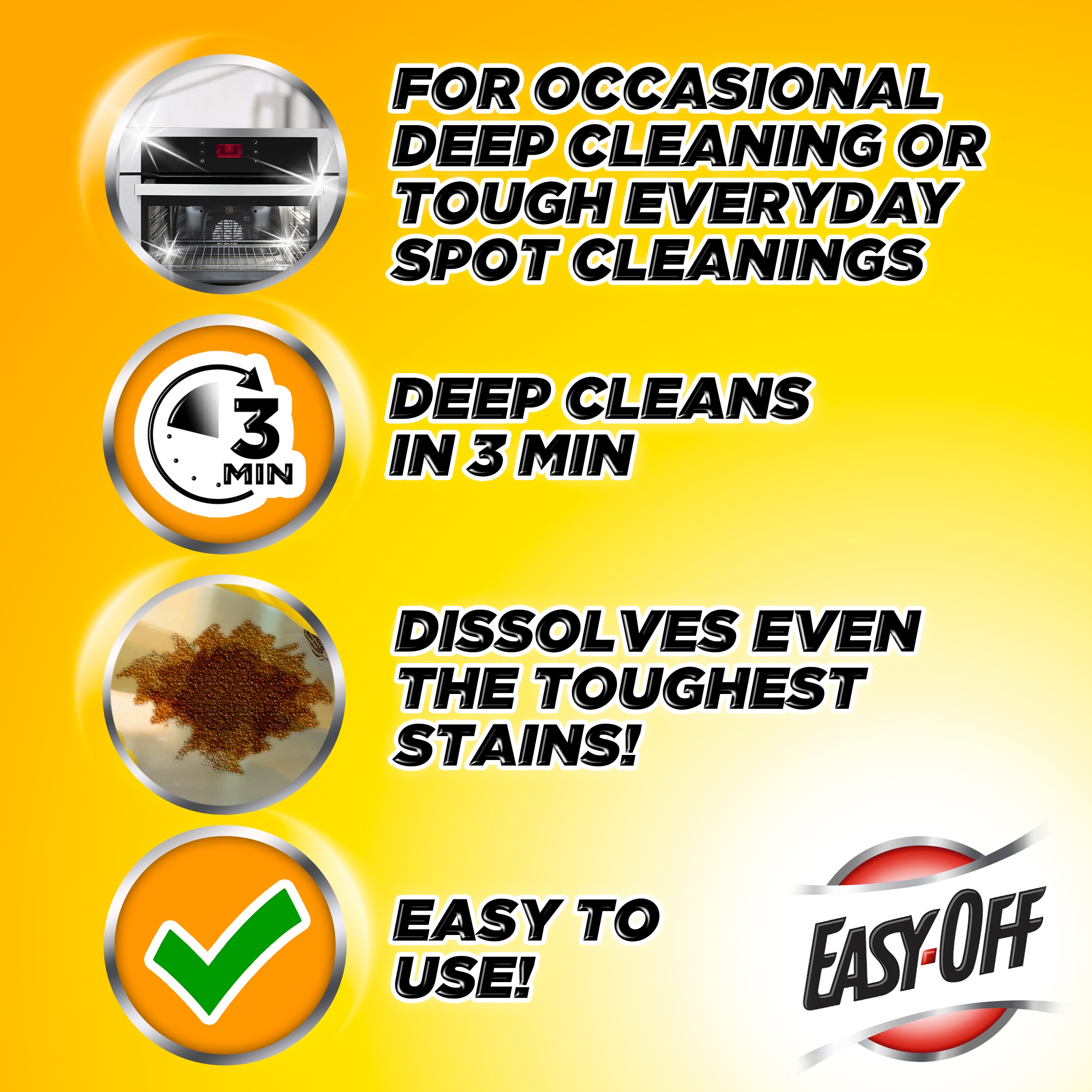 Easy-Off Oven & Grill Cleaner, Pro, Heavy Duty - 24 oz