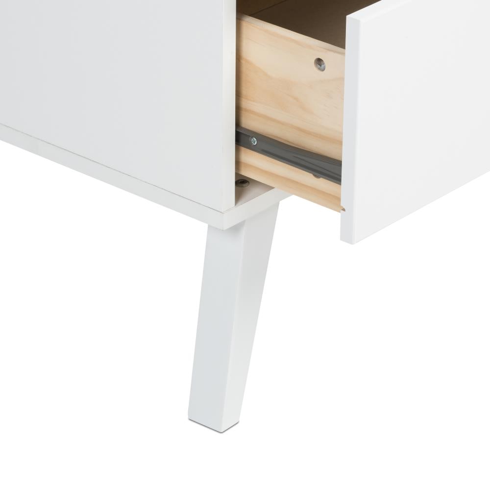 Prepac milo on sale nightstand white