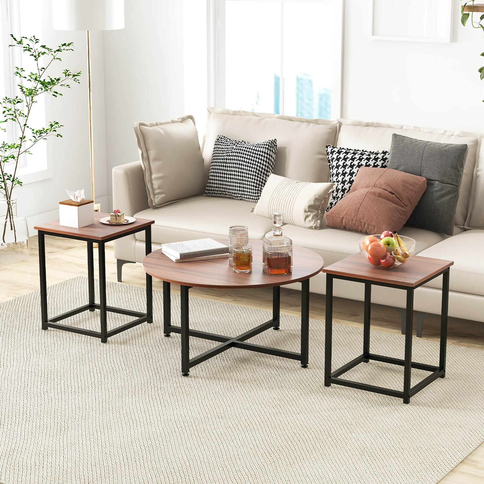 Costway HCST03466 Coffee-Tables - View #7