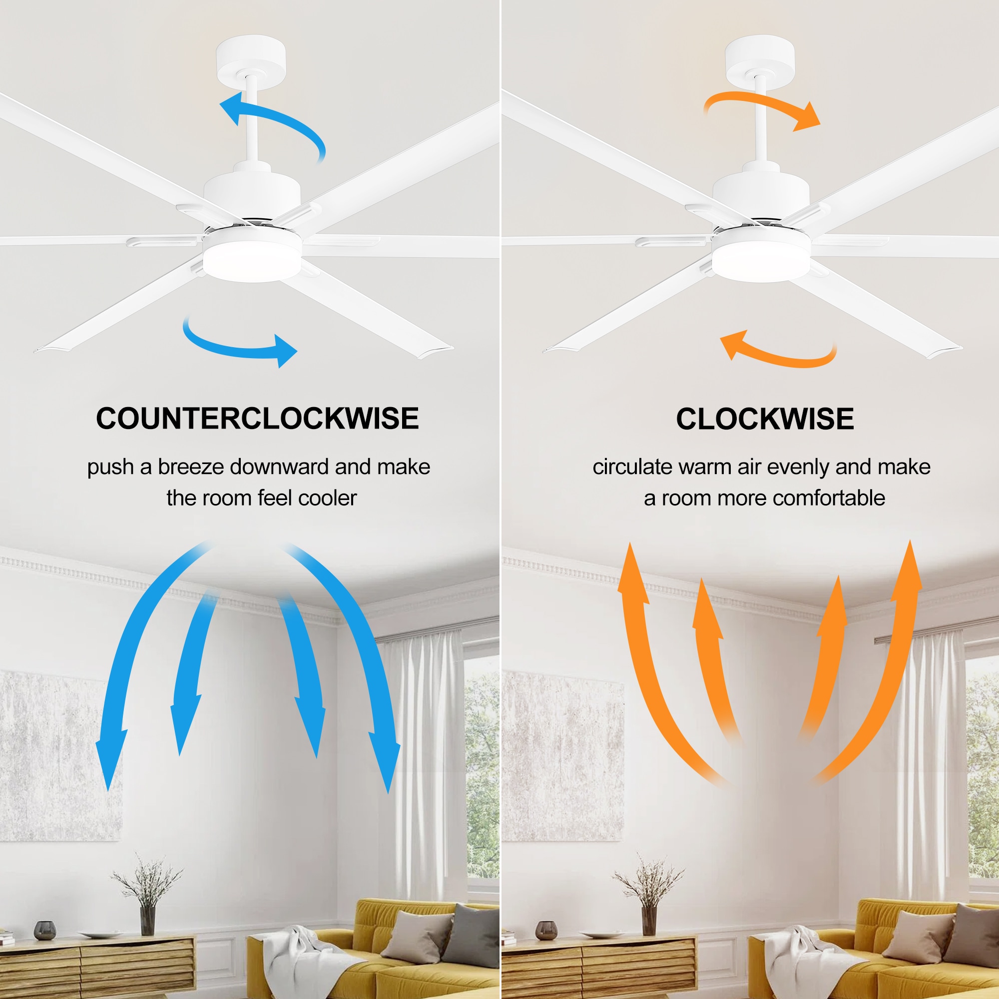 Breezary 32003-WH Ceiling-Fans - View #4