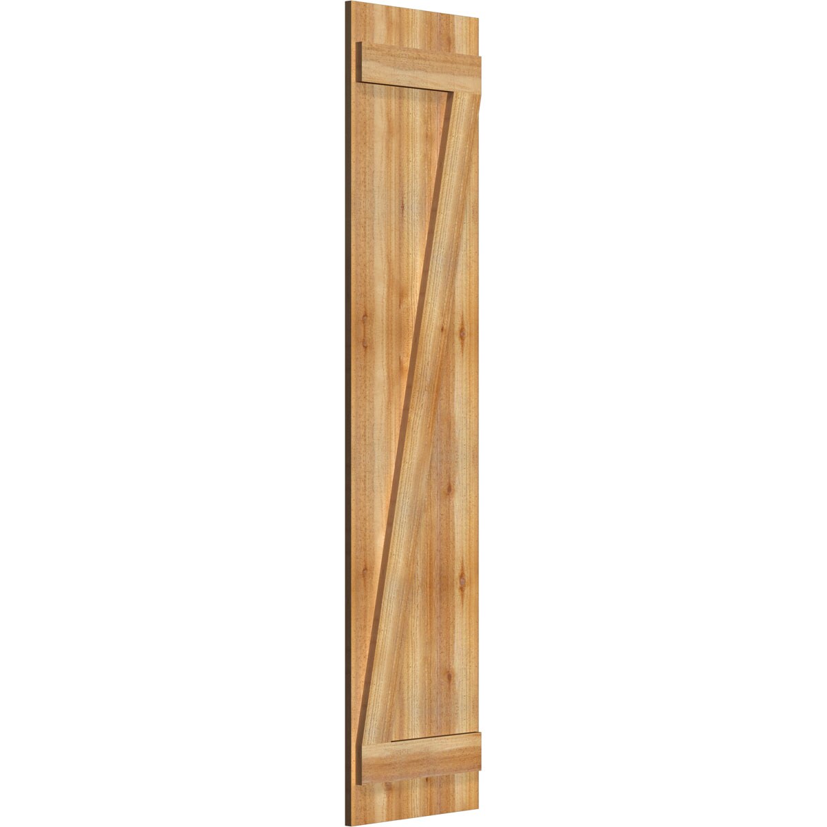 Ekena Millwork RBJ06Z16X070RWR Exterior-Shutters - View #2